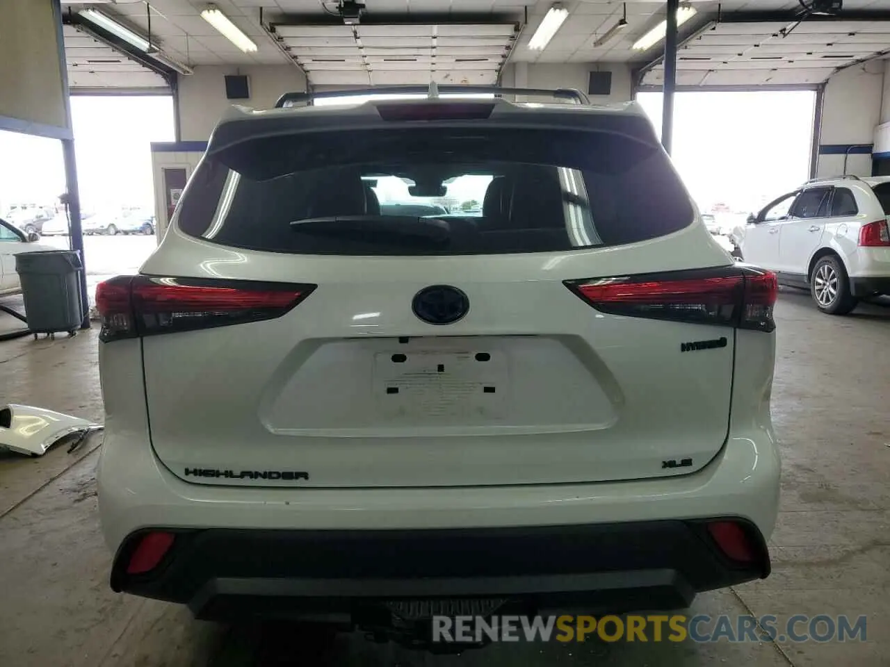 6 Фотография поврежденного автомобиля 5TDKARAHXPS021167 TOYOTA HIGHLANDER 2023