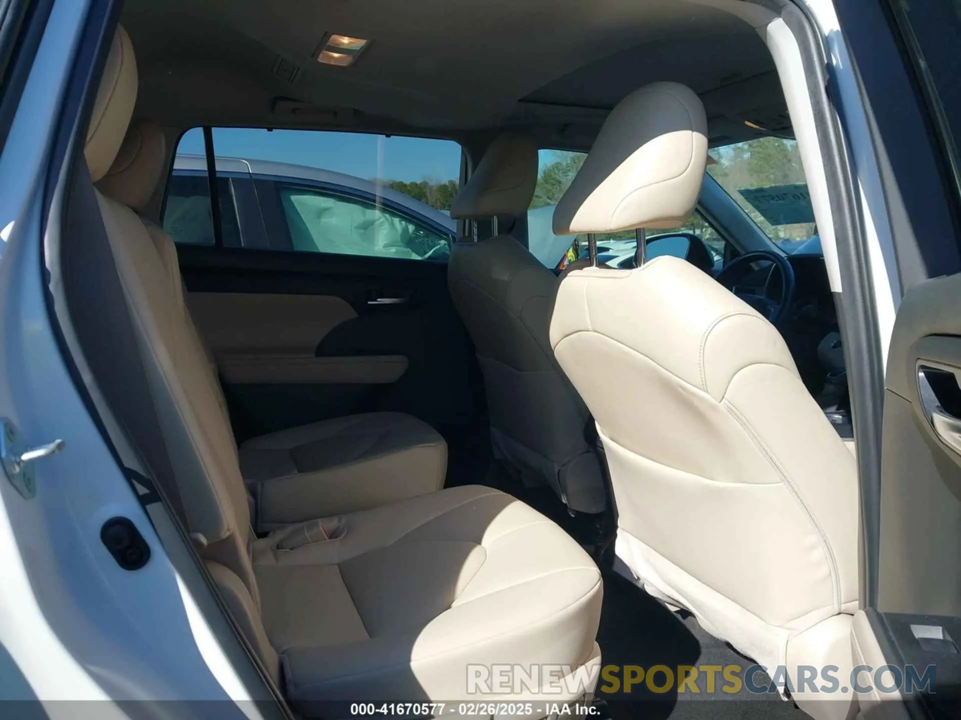 8 Фотография поврежденного автомобиля 5TDKARAHXPS524665 TOYOTA HIGHLANDER 2023