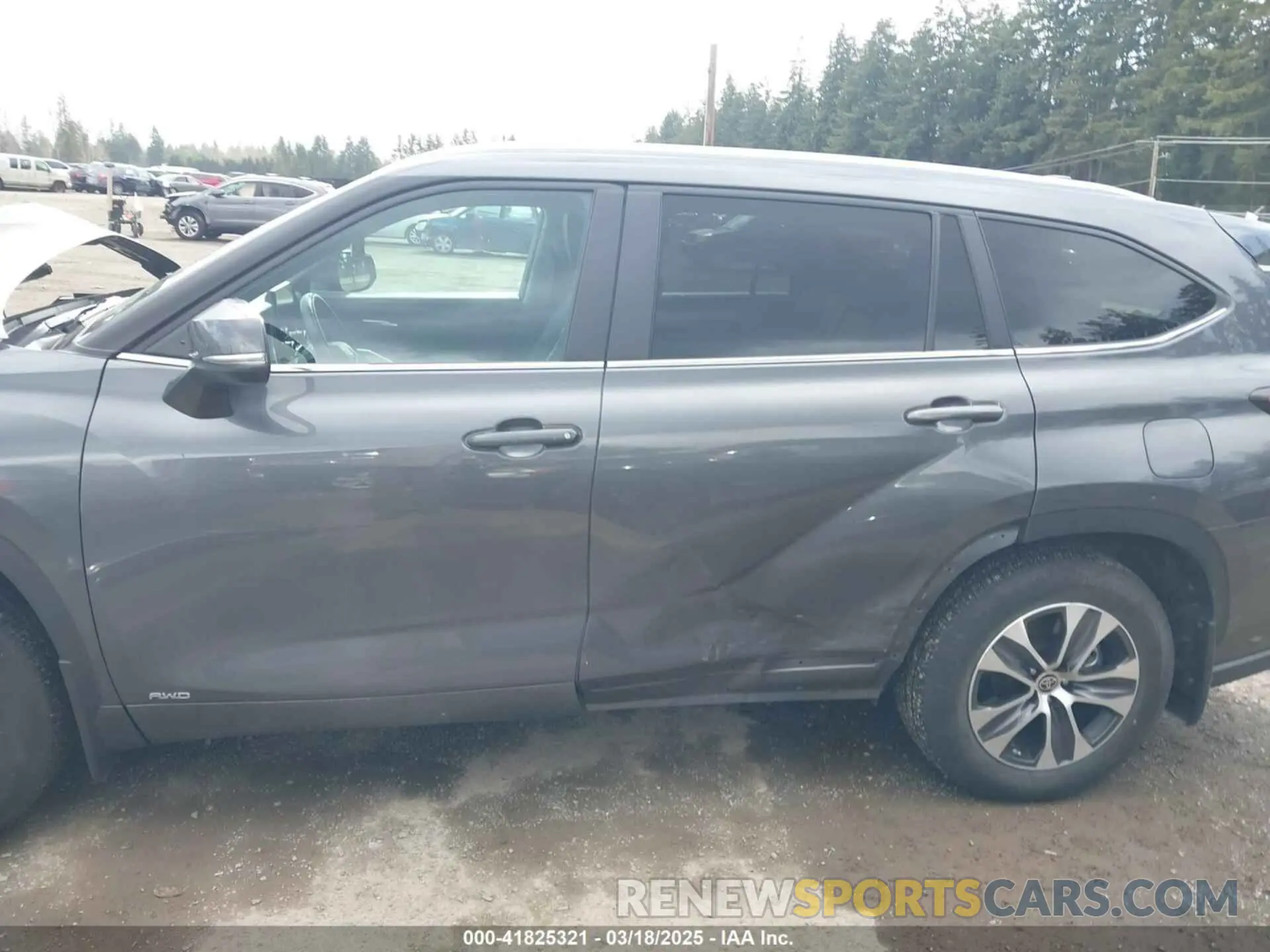 15 Фотография поврежденного автомобиля 5TDKBRCH2PS122939 TOYOTA HIGHLANDER 2023