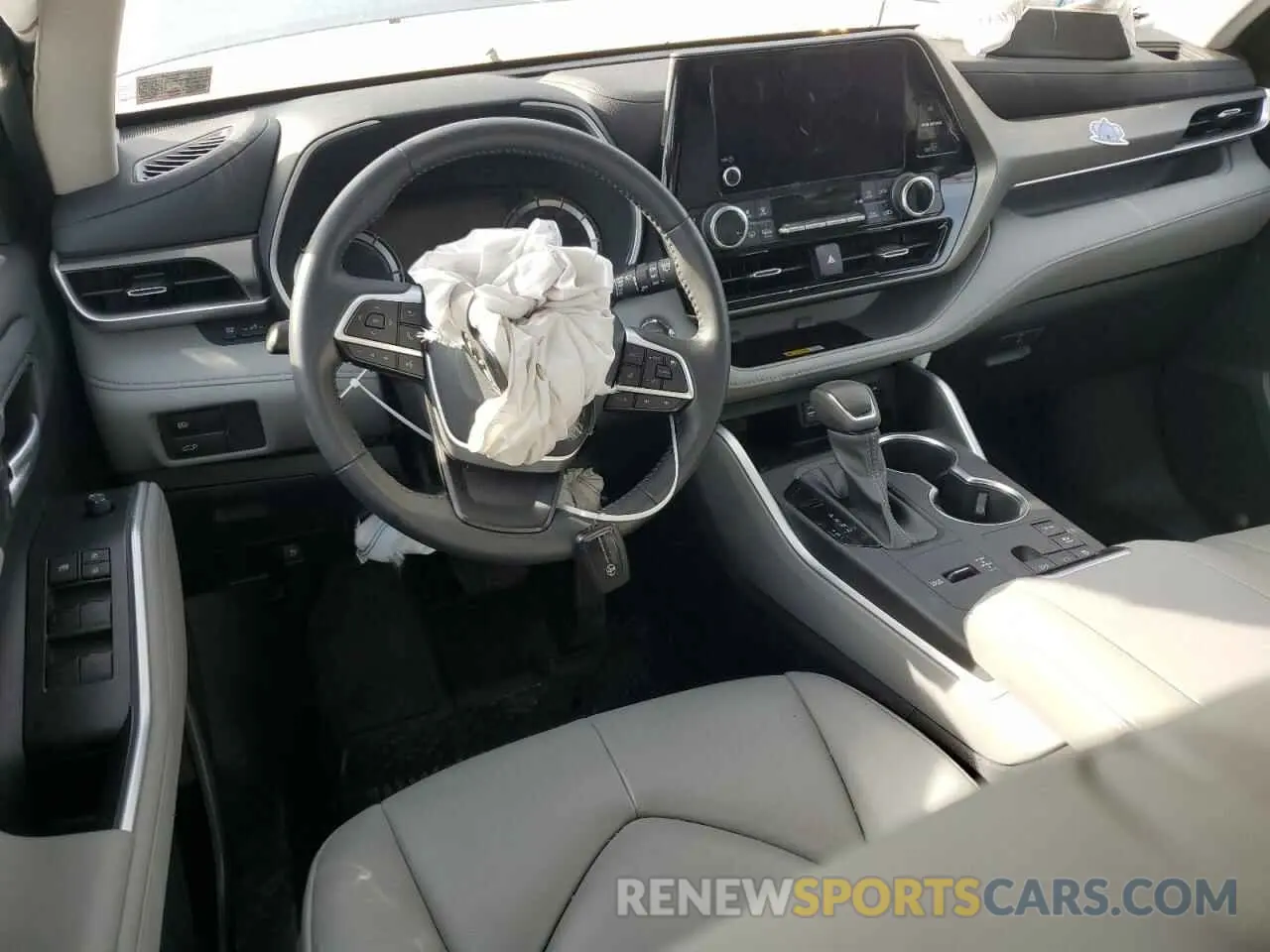 8 Фотография поврежденного автомобиля 5TDKBRCH3PS580649 TOYOTA HIGHLANDER 2023