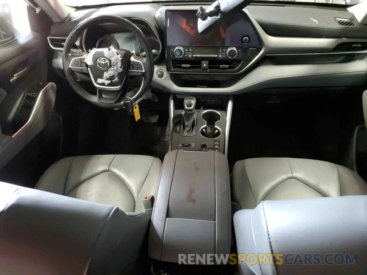 8 Фотография поврежденного автомобиля 5TDKBRCH4PS117788 TOYOTA HIGHLANDER 2023