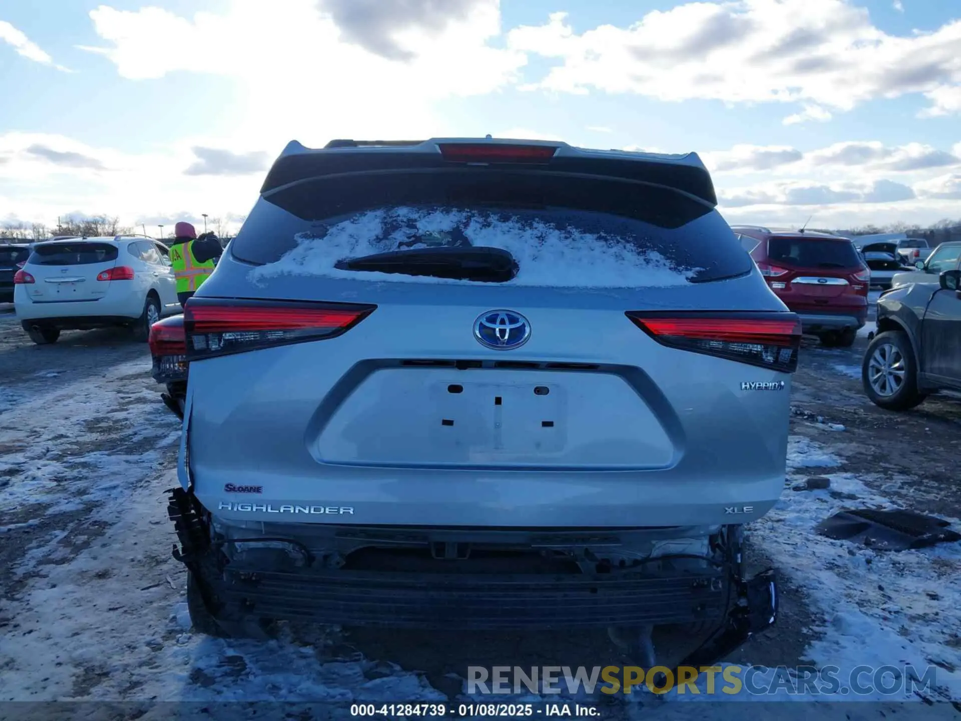 15 Photograph of a damaged car 5TDKBRCH4PS575623 TOYOTA HIGHLANDER 2023
