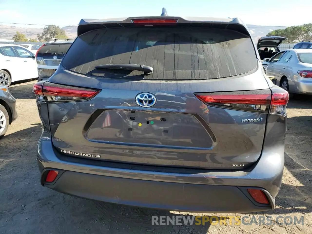6 Фотография поврежденного автомобиля 5TDKBRCH8PS570540 TOYOTA HIGHLANDER 2023