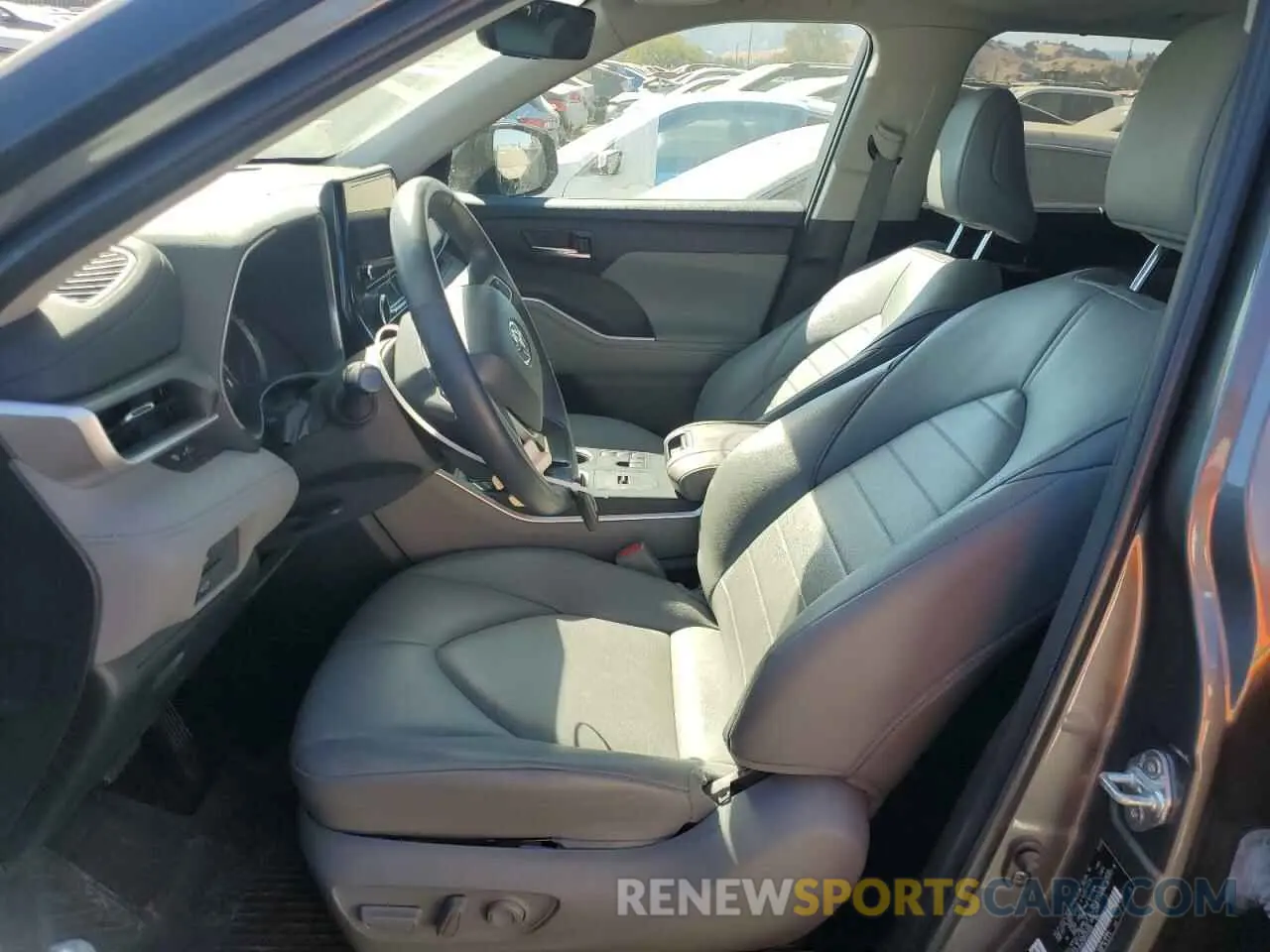 7 Фотография поврежденного автомобиля 5TDKBRCH8PS570540 TOYOTA HIGHLANDER 2023