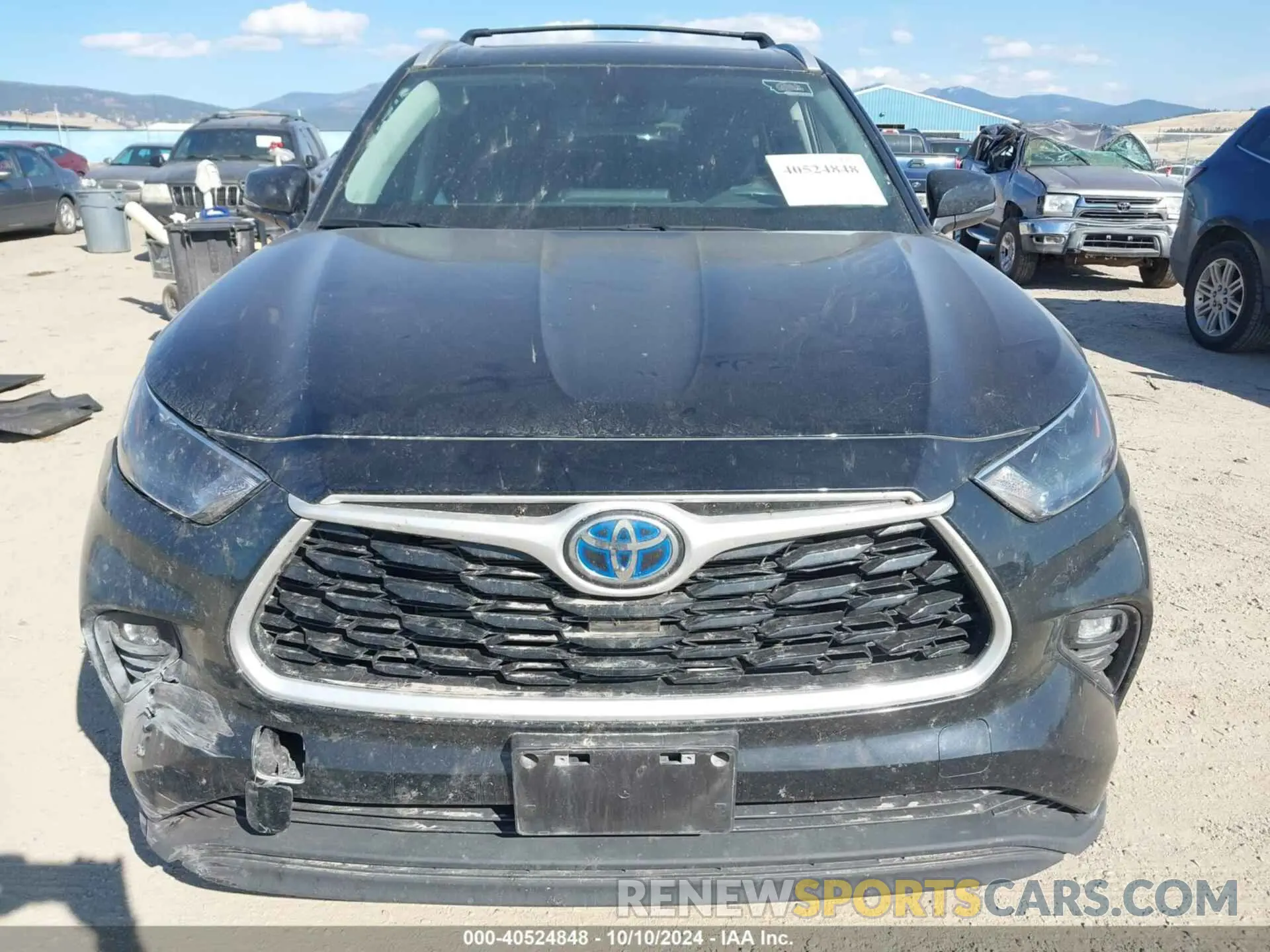 12 Photograph of a damaged car 5TDKBRCHXPS566375 TOYOTA HIGHLANDER 2023