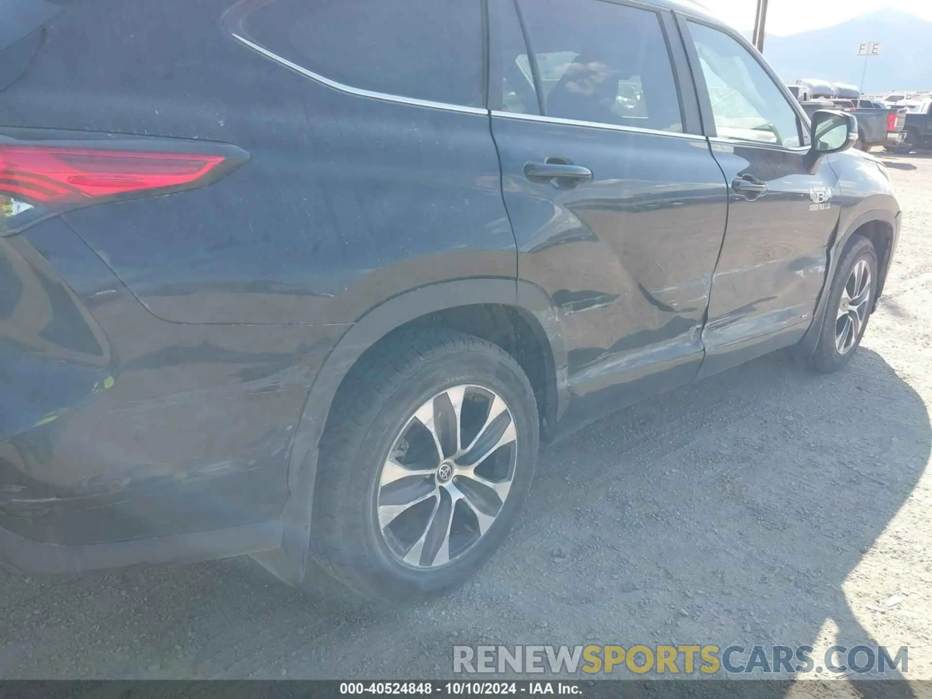 6 Photograph of a damaged car 5TDKBRCHXPS566375 TOYOTA HIGHLANDER 2023