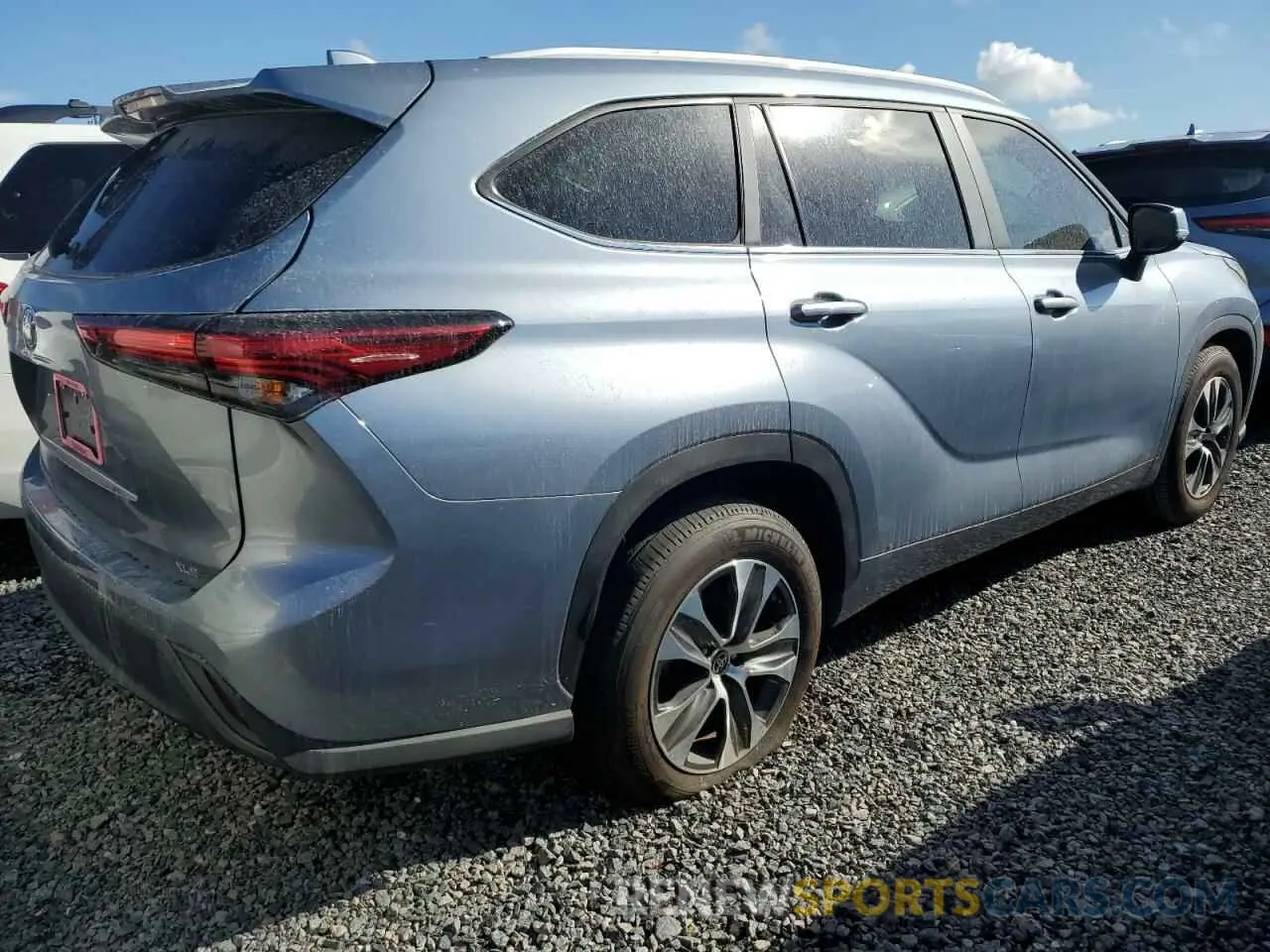 3 Photograph of a damaged car 5TDKDRAH0PS001906 TOYOTA HIGHLANDER 2023
