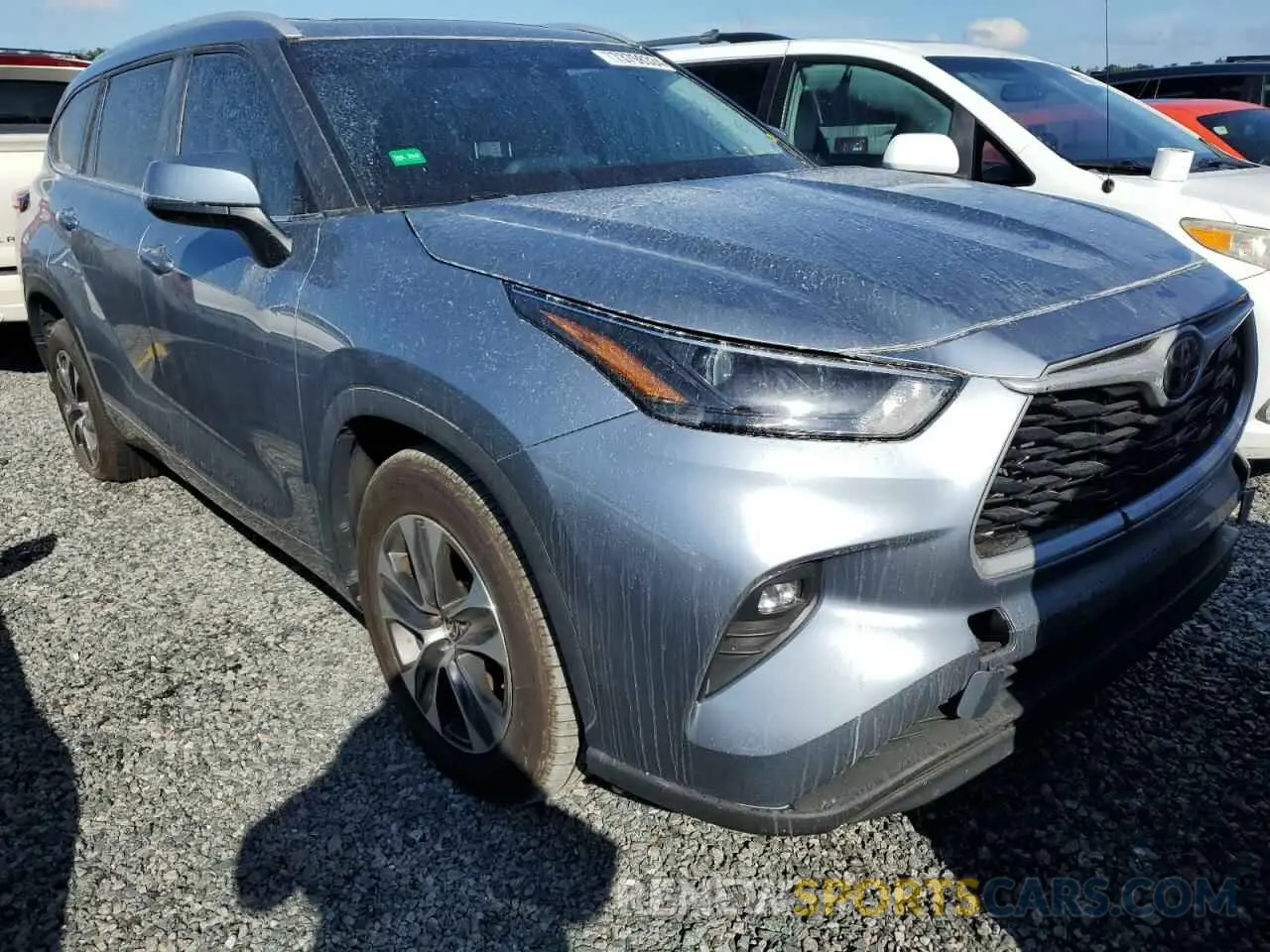 4 Photograph of a damaged car 5TDKDRAH0PS001906 TOYOTA HIGHLANDER 2023