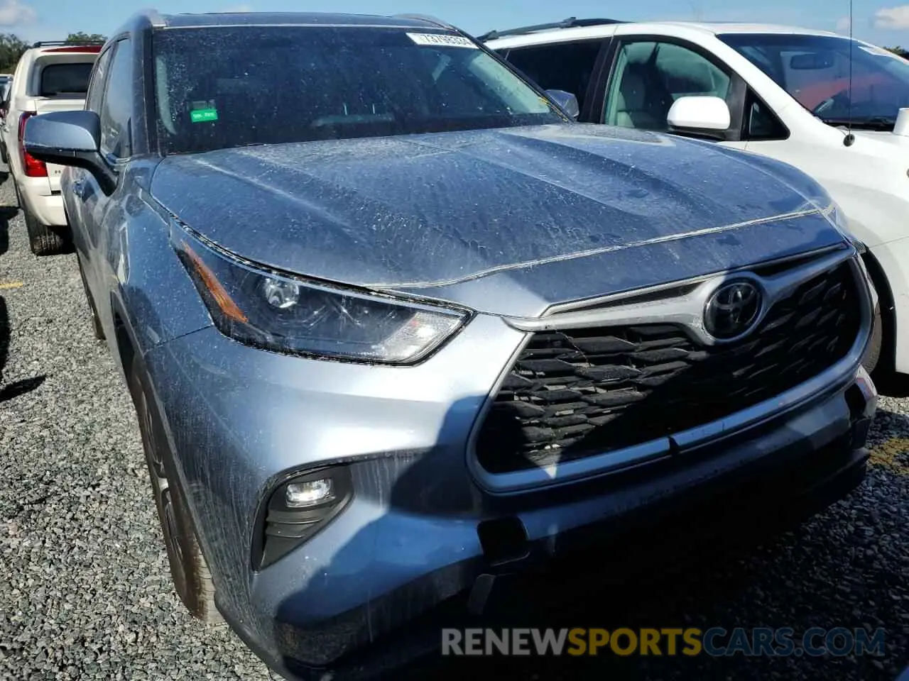 5 Photograph of a damaged car 5TDKDRAH0PS001906 TOYOTA HIGHLANDER 2023