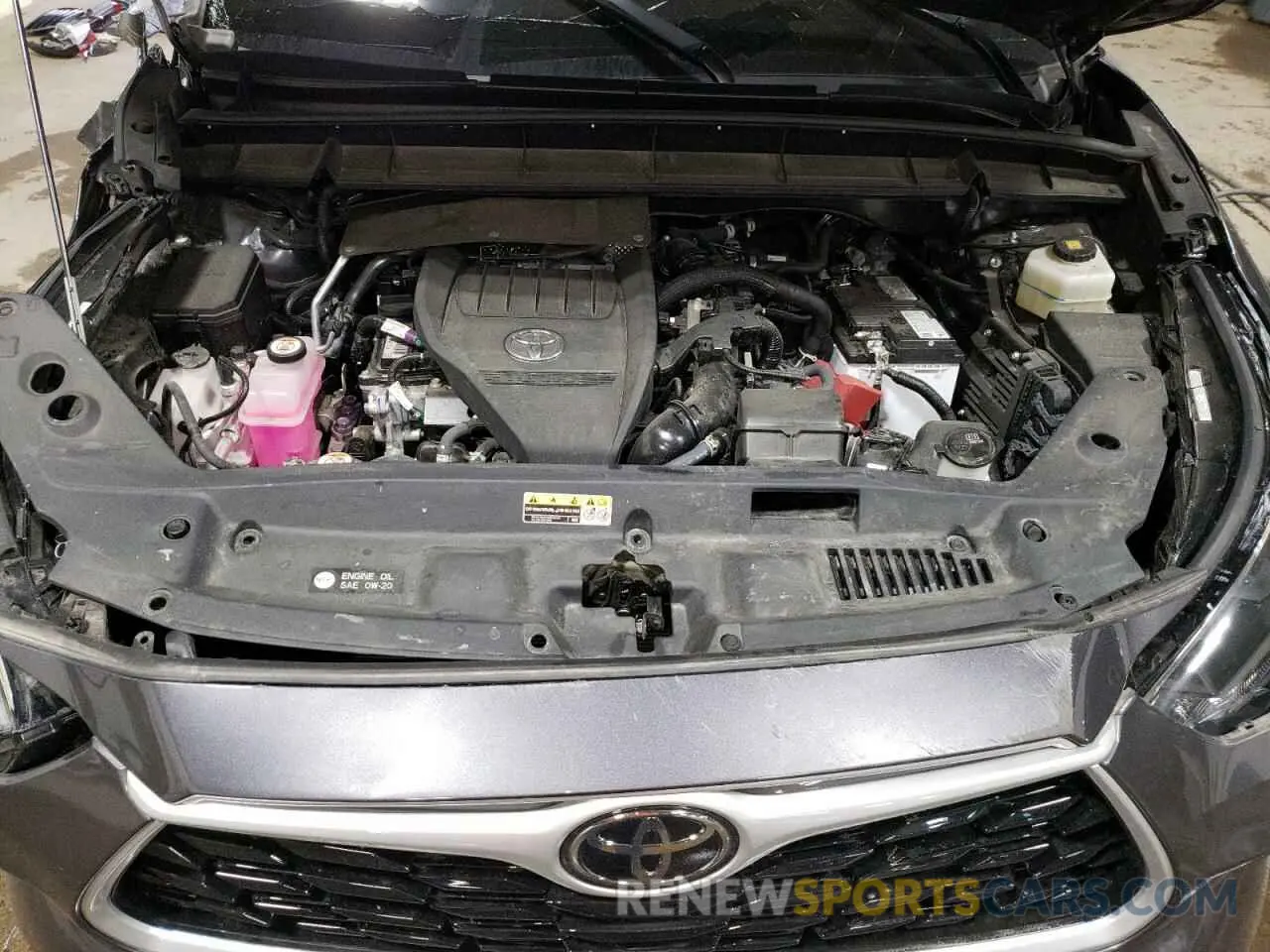 12 Photograph of a damaged car 5TDKDRAH0PS018883 TOYOTA HIGHLANDER 2023
