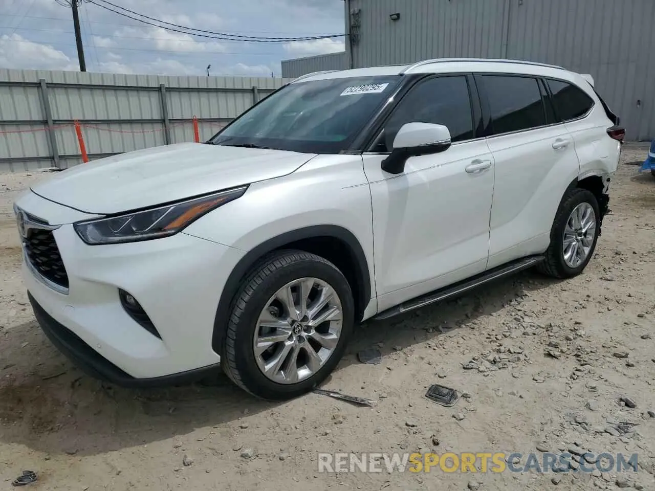 1 Фотография поврежденного автомобиля 5TDKDRAH0PS019676 TOYOTA HIGHLANDER 2023