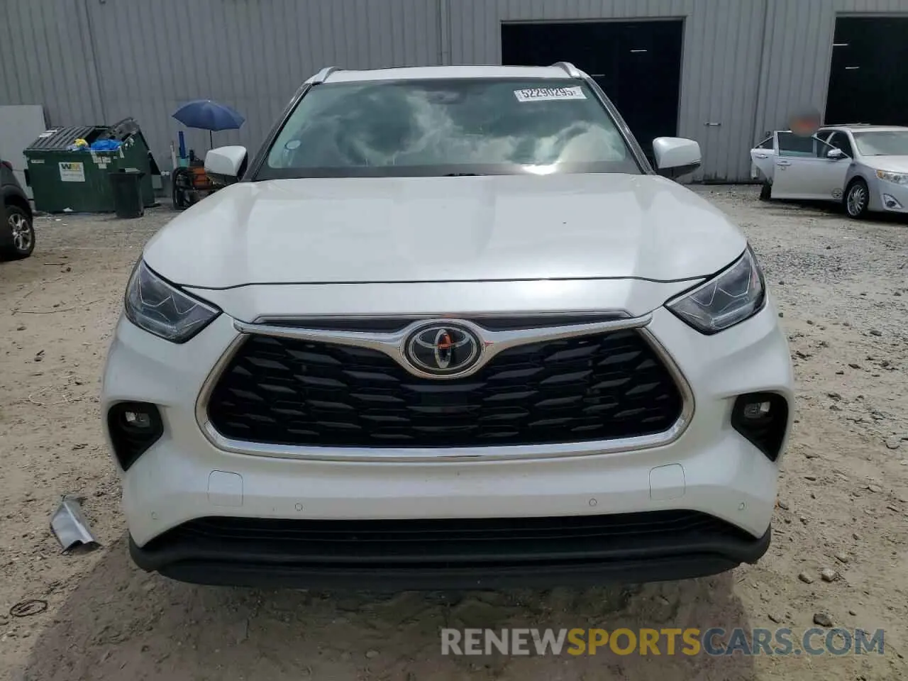 5 Фотография поврежденного автомобиля 5TDKDRAH0PS019676 TOYOTA HIGHLANDER 2023