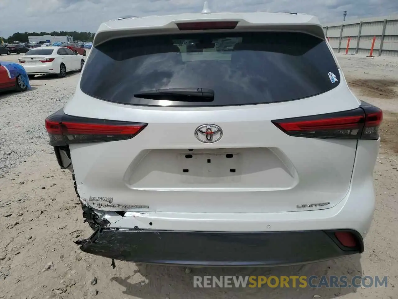 6 Фотография поврежденного автомобиля 5TDKDRAH0PS019676 TOYOTA HIGHLANDER 2023