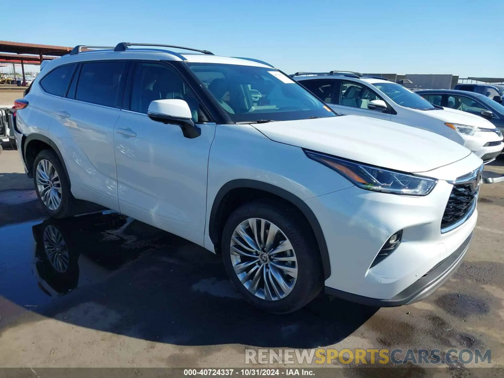 1 Фотография поврежденного автомобиля 5TDKDRAH0PS023128 TOYOTA HIGHLANDER 2023