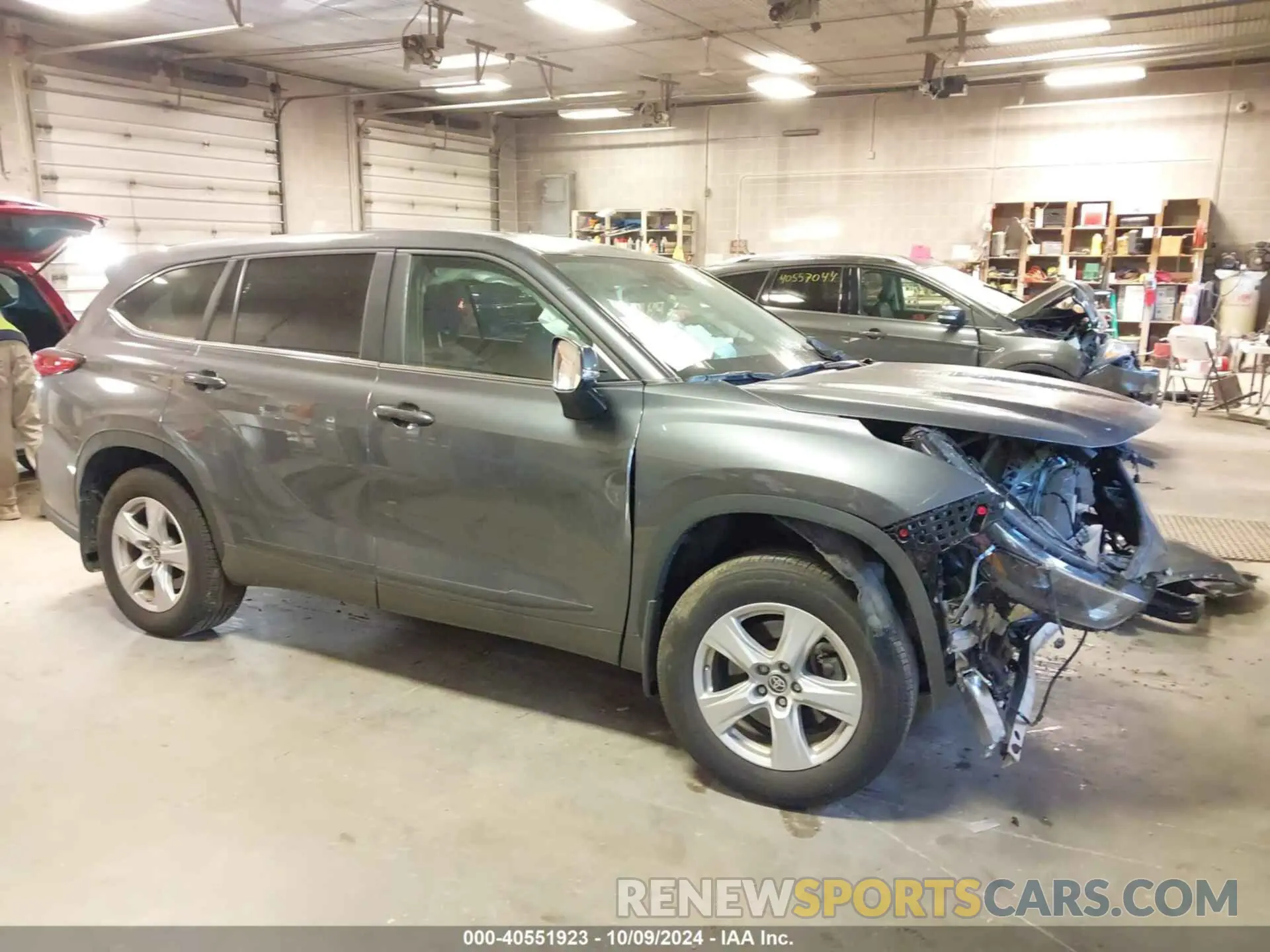 14 Фотография поврежденного автомобиля 5TDKDRAH0PS046893 TOYOTA HIGHLANDER 2023