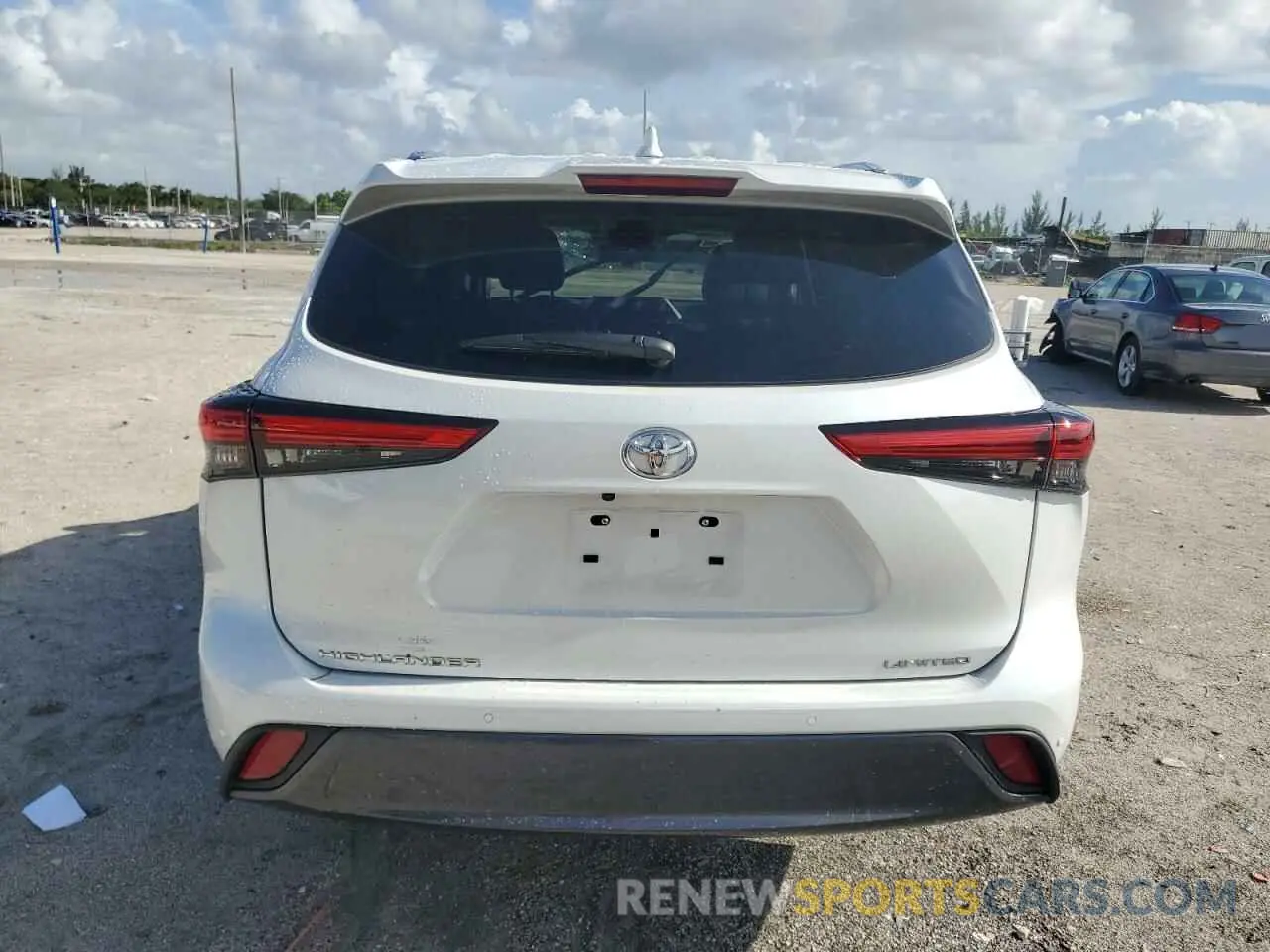 6 Photograph of a damaged car 5TDKDRAH0PS511253 TOYOTA HIGHLANDER 2023