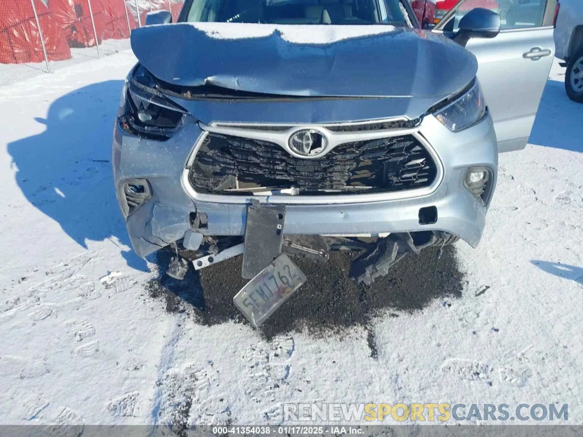6 Photograph of a damaged car 5TDKDRAH0PS512550 TOYOTA HIGHLANDER 2023