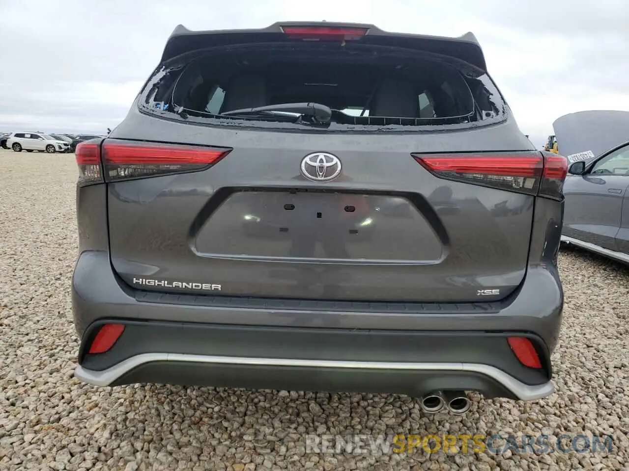 6 Photograph of a damaged car 5TDKDRAH0PS516193 TOYOTA HIGHLANDER 2023