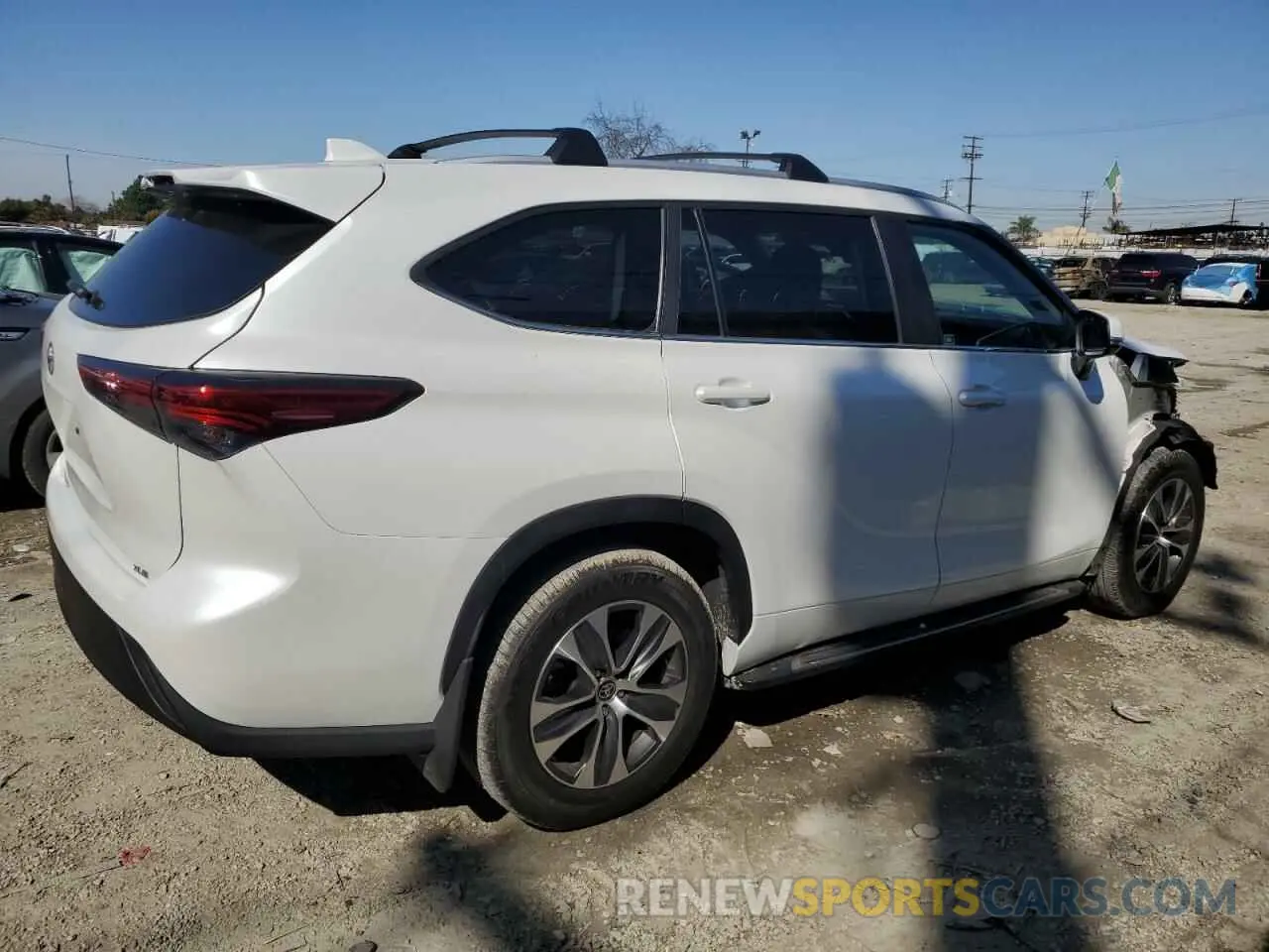 3 Фотография поврежденного автомобиля 5TDKDRAH1PS031268 TOYOTA HIGHLANDER 2023