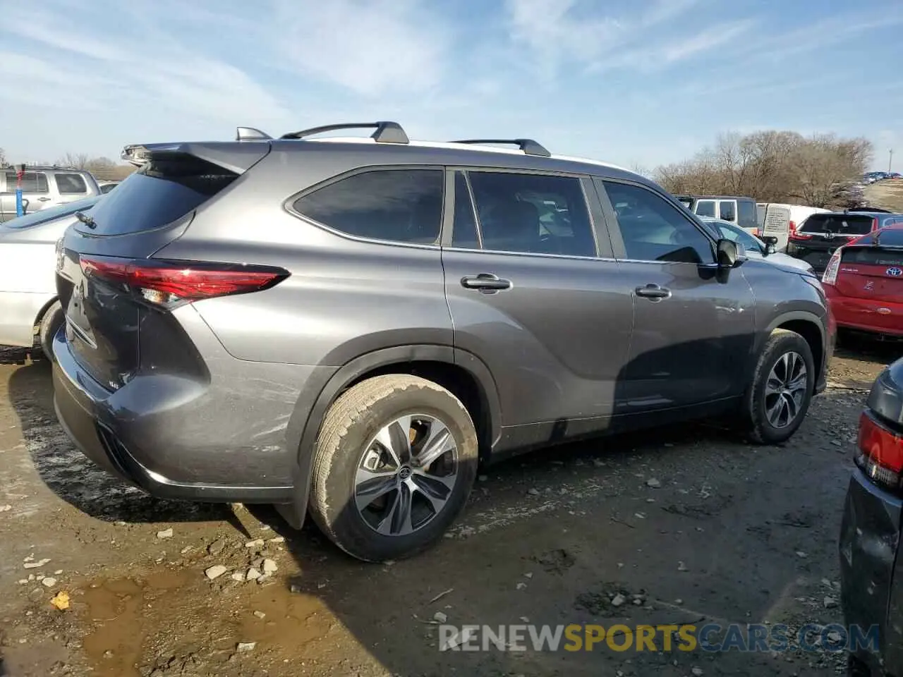 3 Photograph of a damaged car 5TDKDRAH1PS047907 TOYOTA HIGHLANDER 2023