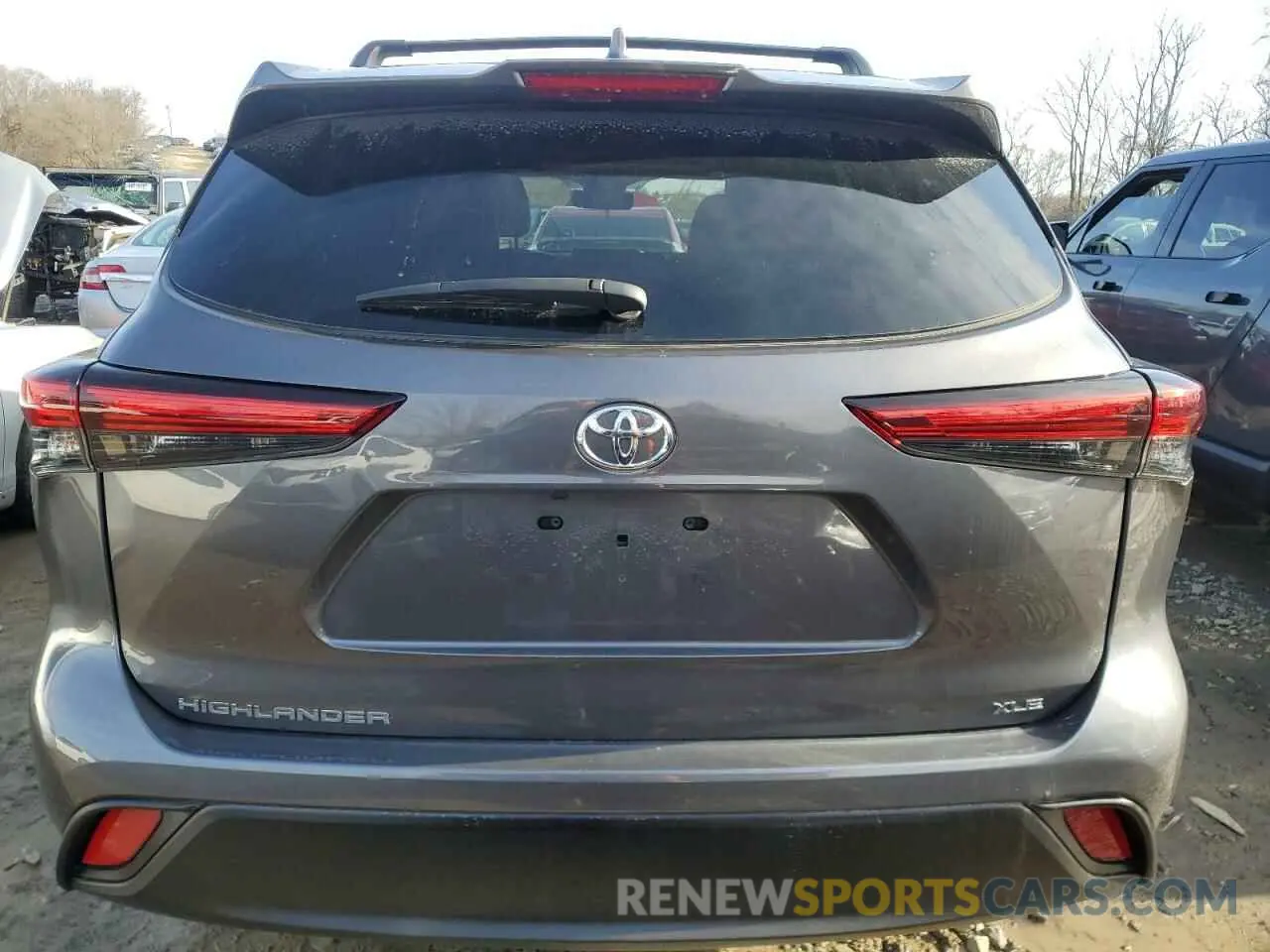 6 Photograph of a damaged car 5TDKDRAH1PS047907 TOYOTA HIGHLANDER 2023