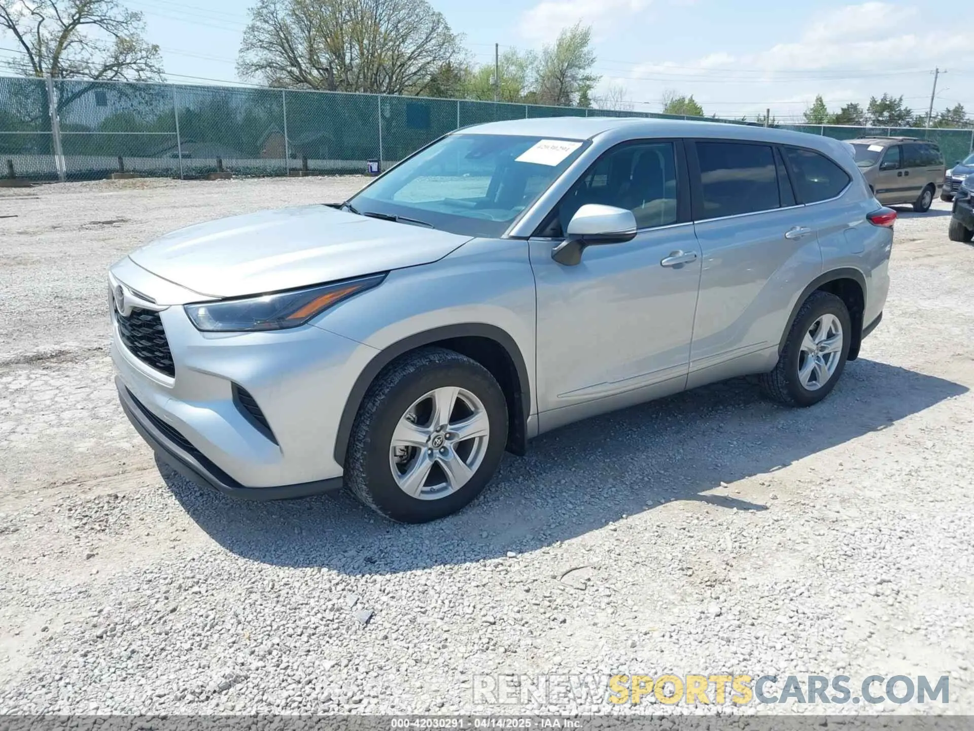 2 Photograph of a damaged car 5TDKDRAH1PS048393 TOYOTA HIGHLANDER 2023