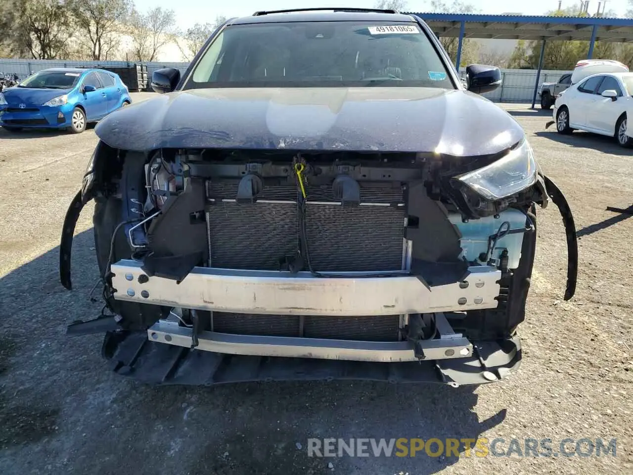5 Фотография поврежденного автомобиля 5TDKDRAH2PS002295 TOYOTA HIGHLANDER 2023
