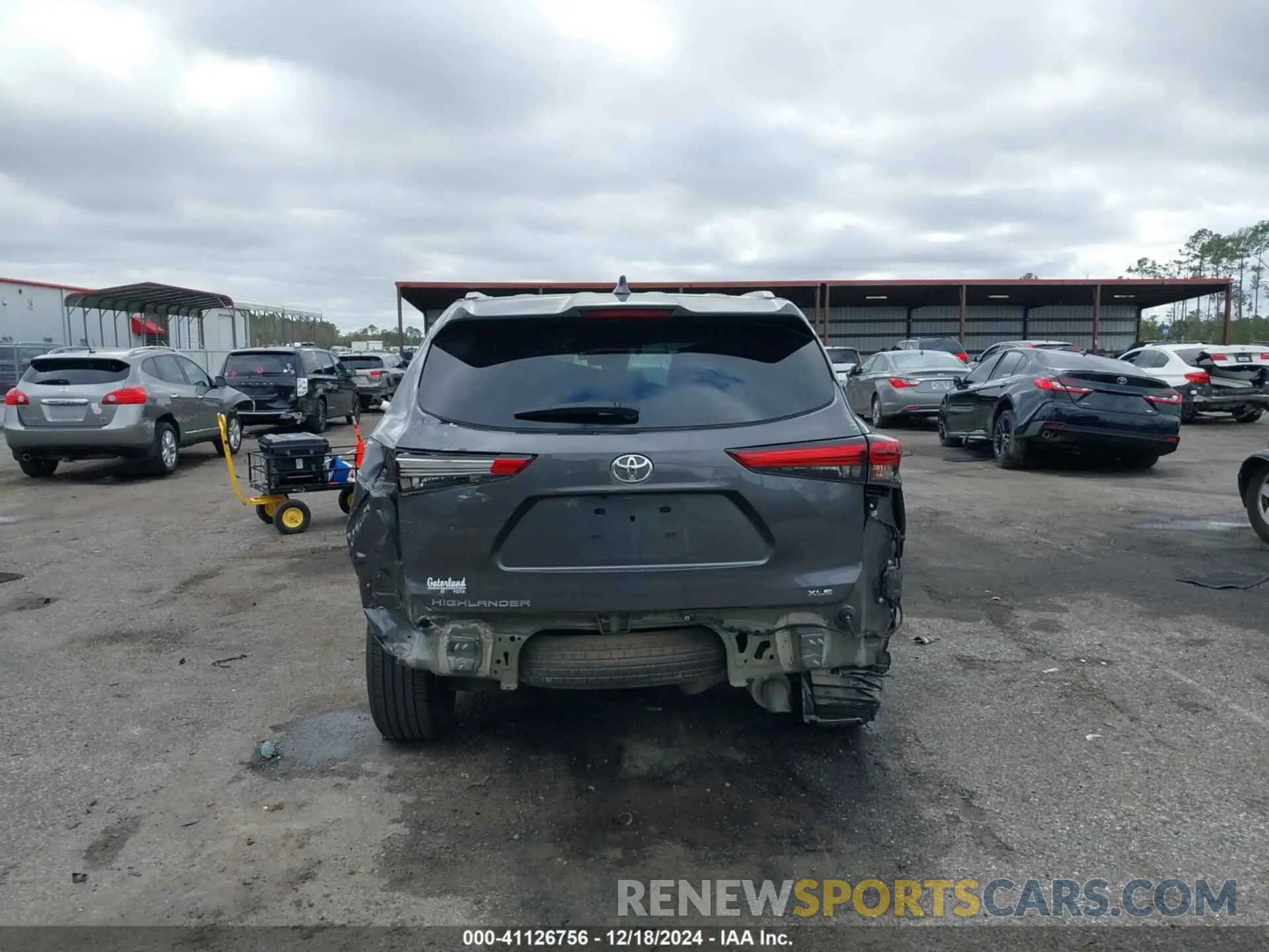 16 Фотография поврежденного автомобиля 5TDKDRAH2PS003754 TOYOTA HIGHLANDER 2023
