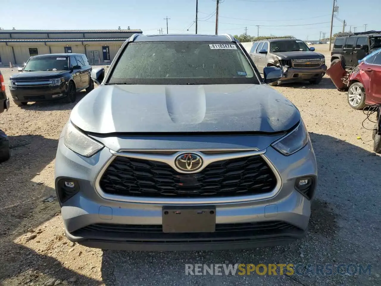5 Photograph of a damaged car 5TDKDRAH2PS004371 TOYOTA HIGHLANDER 2023