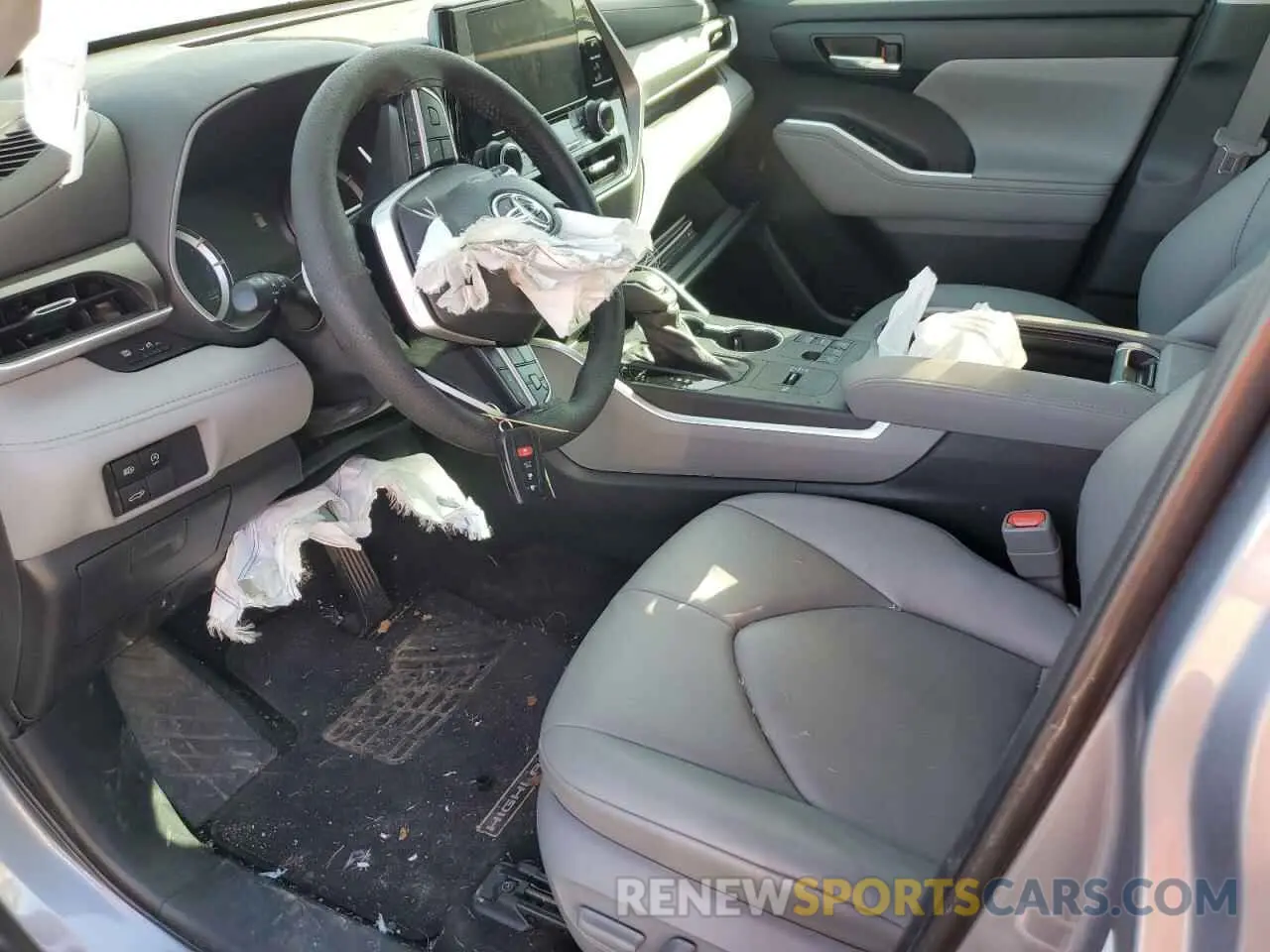 7 Photograph of a damaged car 5TDKDRAH2PS004371 TOYOTA HIGHLANDER 2023