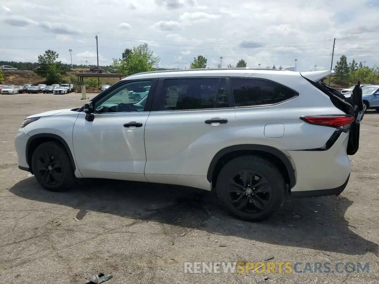 2 Photograph of a damaged car 5TDKDRAH2PS009392 TOYOTA HIGHLANDER 2023