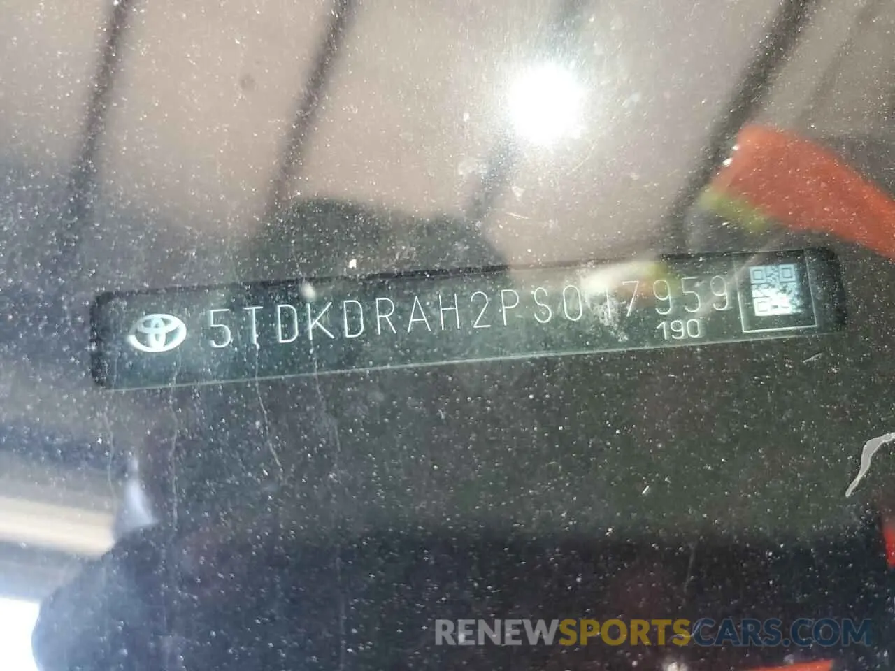 13 Photograph of a damaged car 5TDKDRAH2PS017959 TOYOTA HIGHLANDER 2023