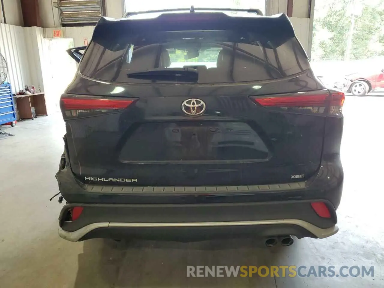 6 Photograph of a damaged car 5TDKDRAH2PS017959 TOYOTA HIGHLANDER 2023