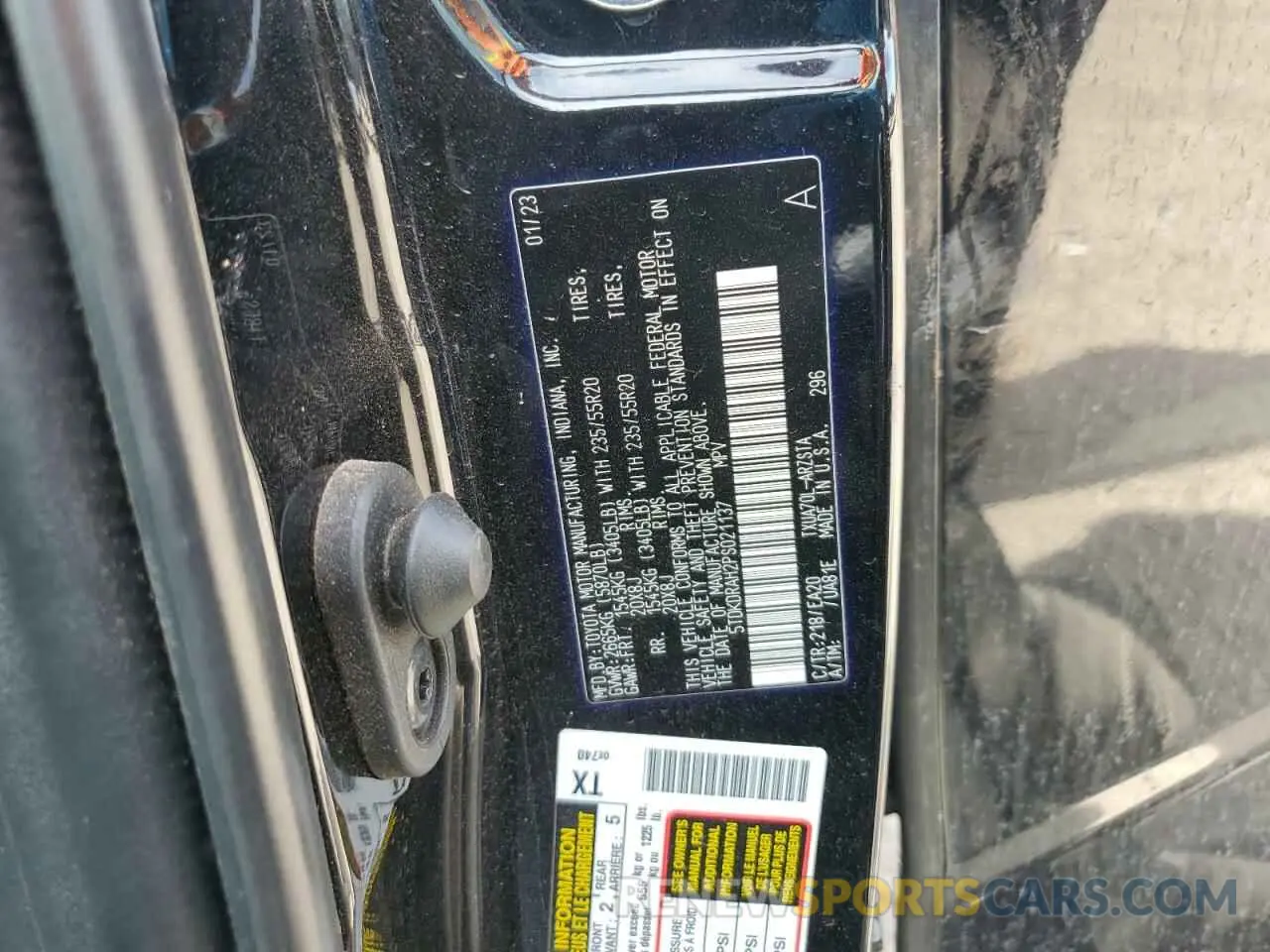14 Фотография поврежденного автомобиля 5TDKDRAH2PS021137 TOYOTA HIGHLANDER 2023