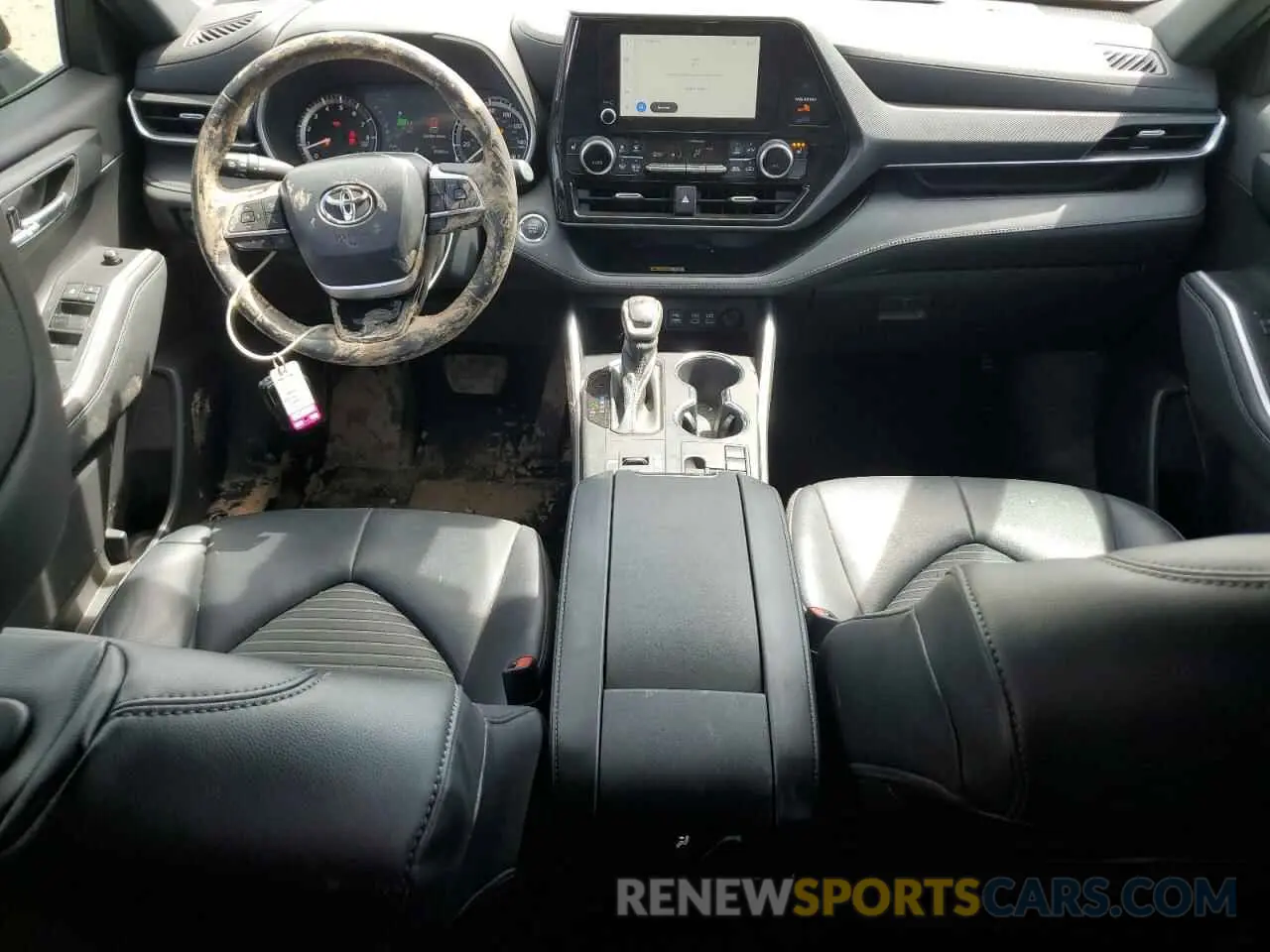 8 Фотография поврежденного автомобиля 5TDKDRAH2PS021137 TOYOTA HIGHLANDER 2023