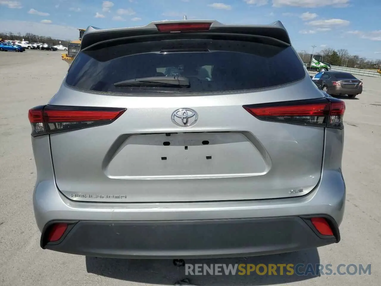 6 Фотография поврежденного автомобиля 5TDKDRAH2PS023681 TOYOTA HIGHLANDER 2023