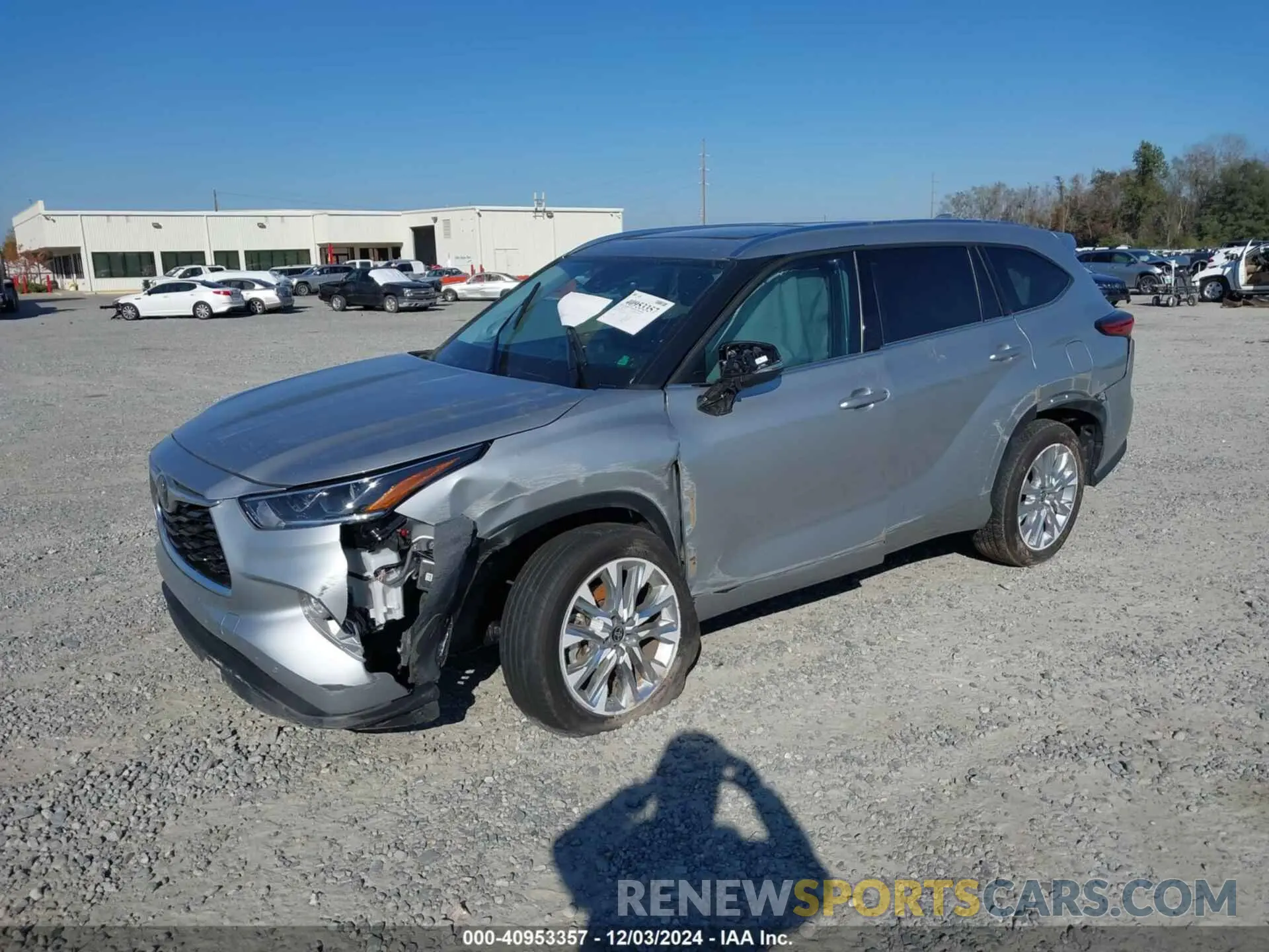 2 Фотография поврежденного автомобиля 5TDKDRAH2PS028346 TOYOTA HIGHLANDER 2023