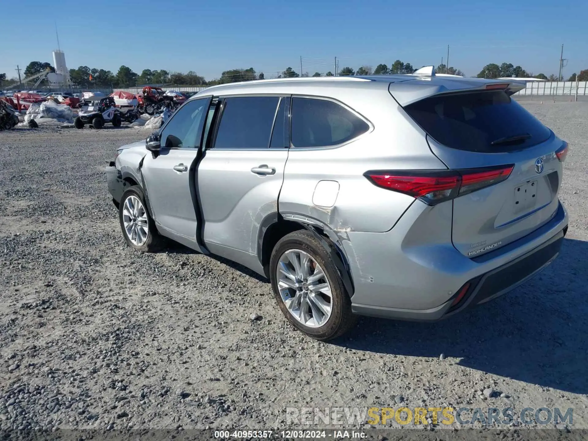 3 Фотография поврежденного автомобиля 5TDKDRAH2PS028346 TOYOTA HIGHLANDER 2023