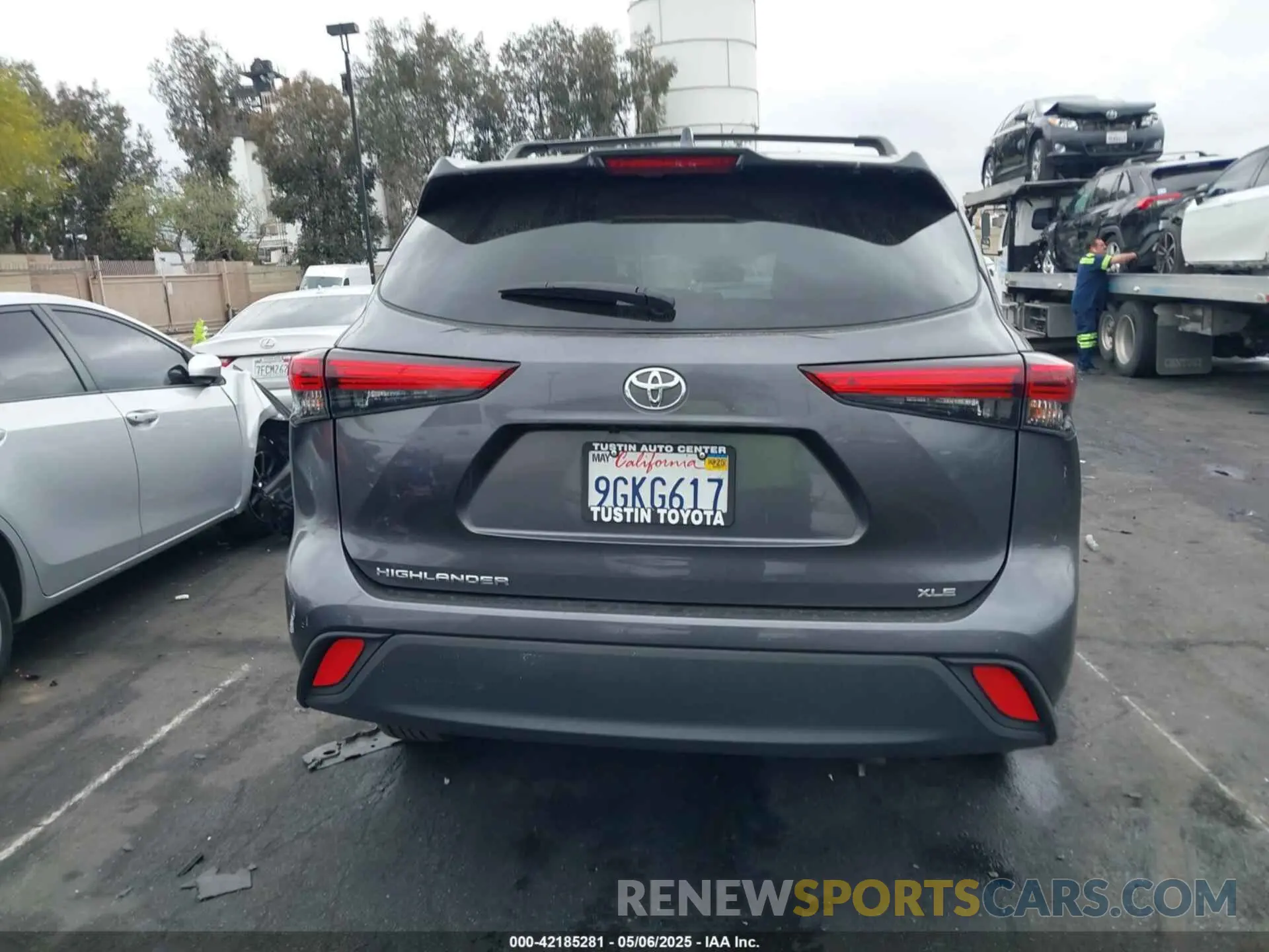 16 Photograph of a damaged car 5TDKDRAH2PS038908 TOYOTA HIGHLANDER 2023