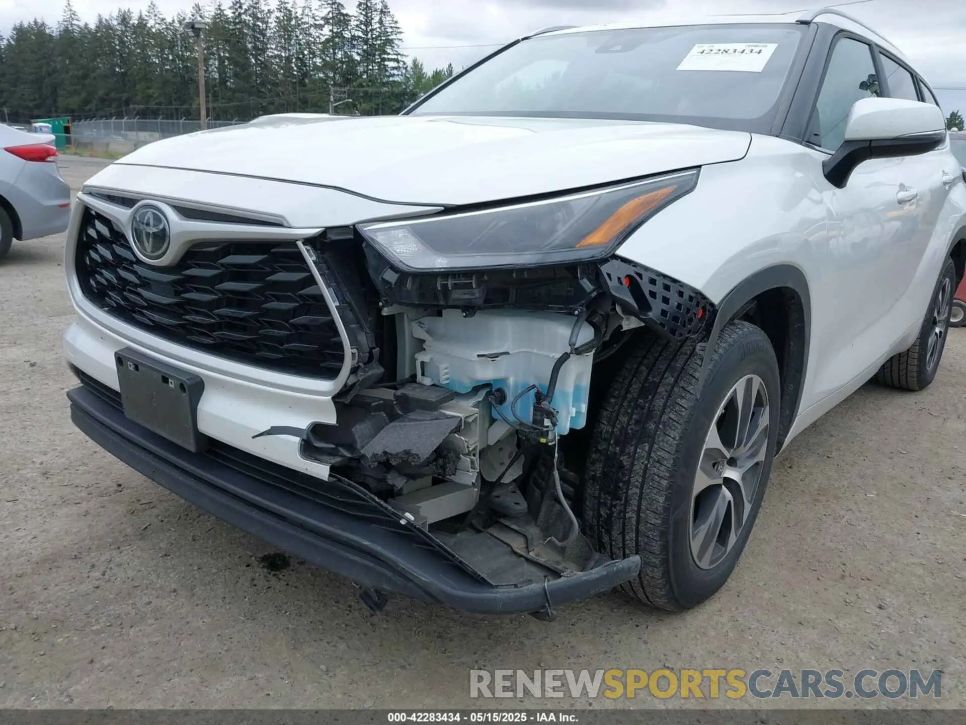 6 Photograph of a damaged car 5TDKDRAH2PS502571 TOYOTA HIGHLANDER 2023