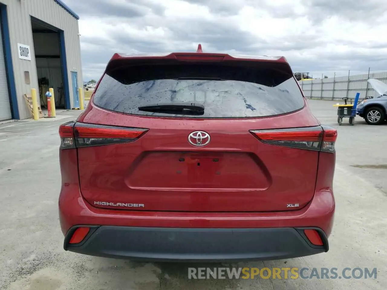 6 Фотография поврежденного автомобиля 5TDKDRAH3PS001429 TOYOTA HIGHLANDER 2023