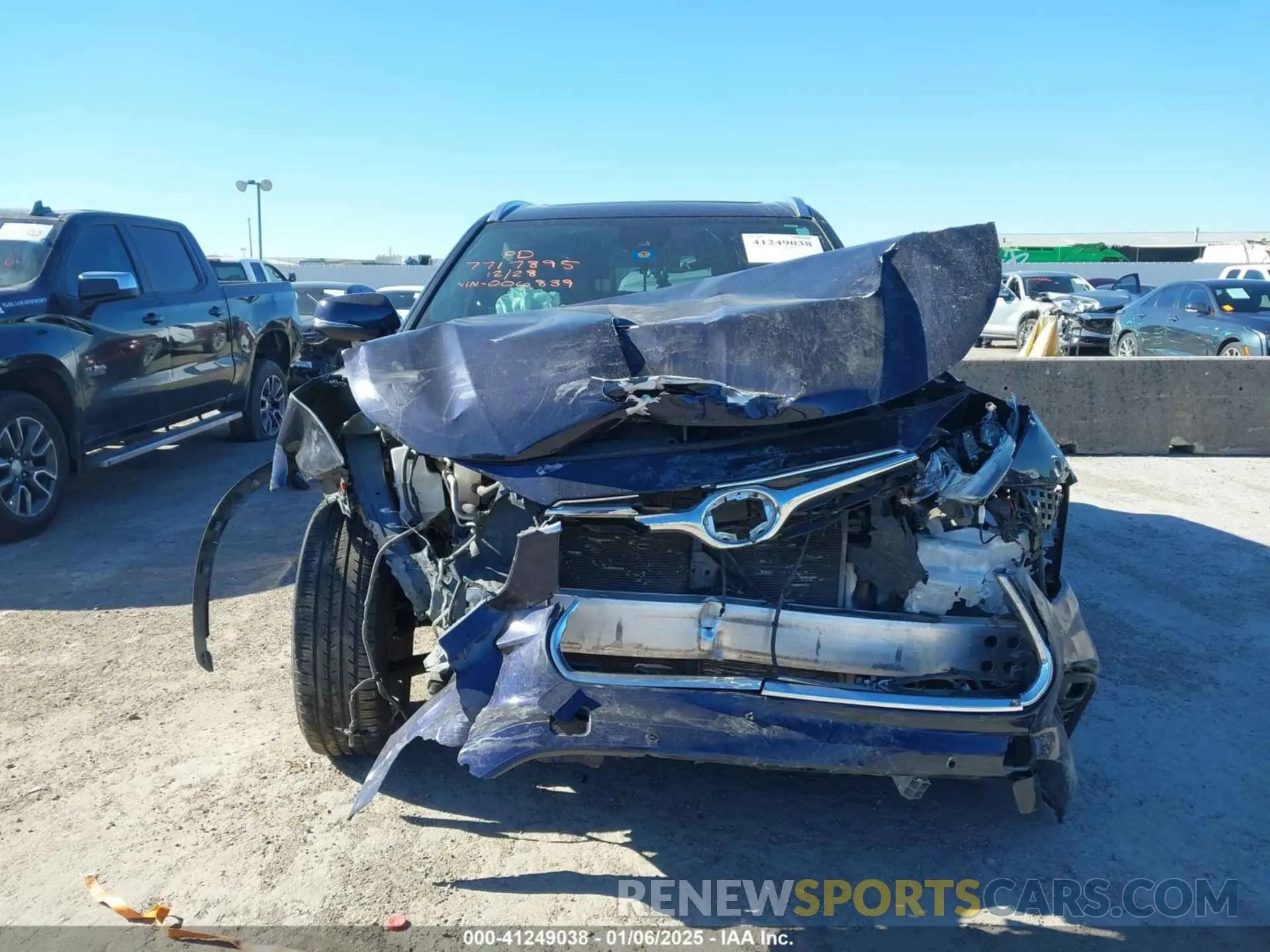 12 Фотография поврежденного автомобиля 5TDKDRAH3PS006839 TOYOTA HIGHLANDER 2023