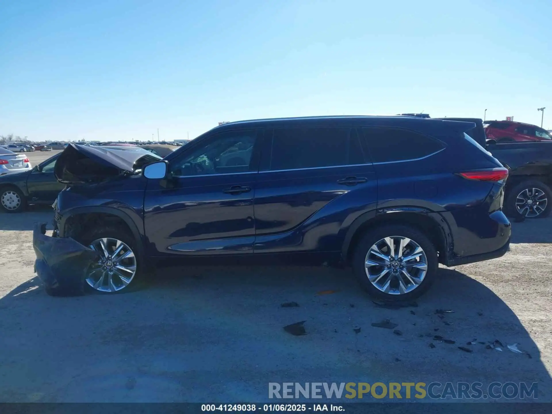 14 Фотография поврежденного автомобиля 5TDKDRAH3PS006839 TOYOTA HIGHLANDER 2023