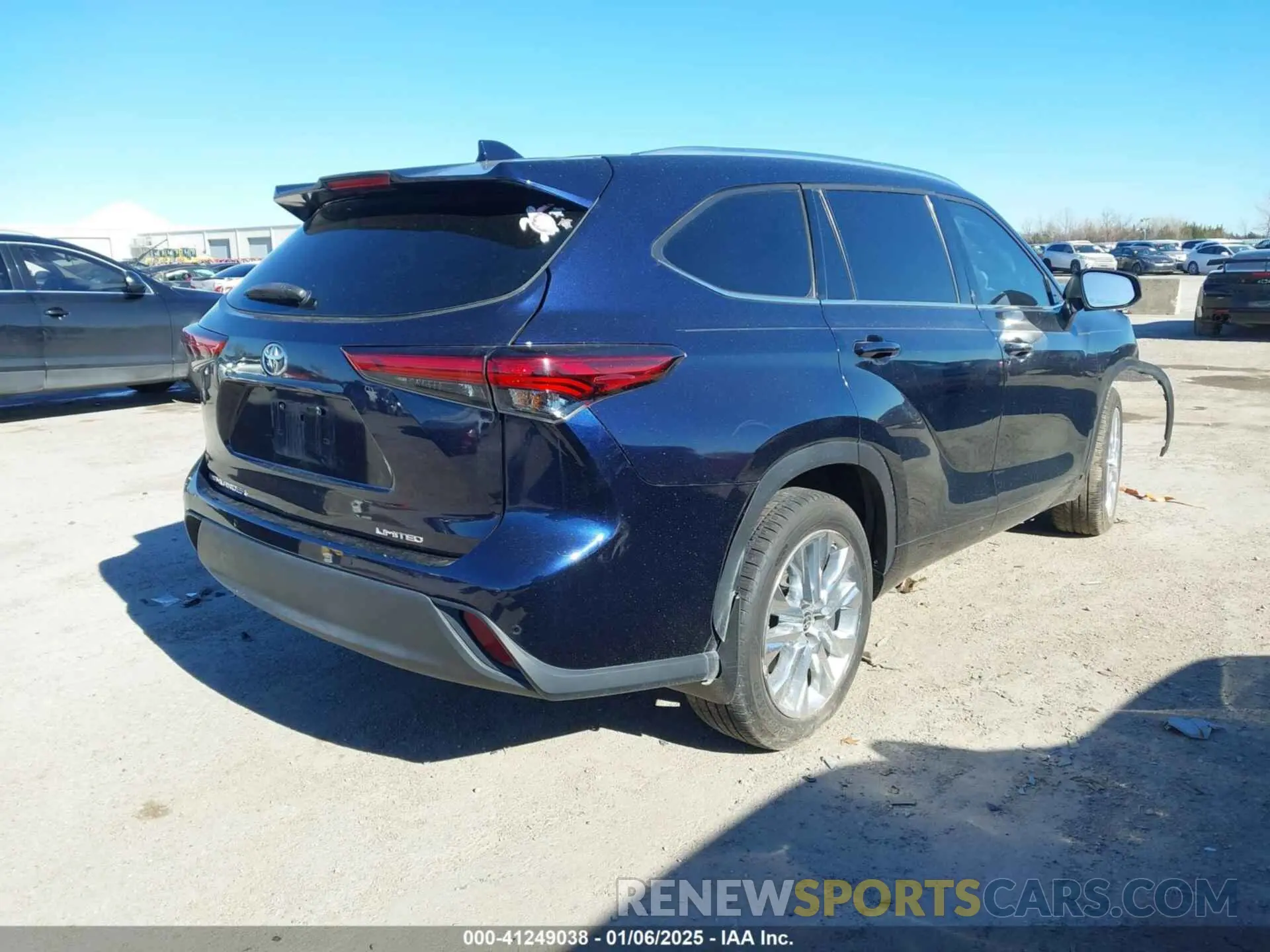 4 Фотография поврежденного автомобиля 5TDKDRAH3PS006839 TOYOTA HIGHLANDER 2023