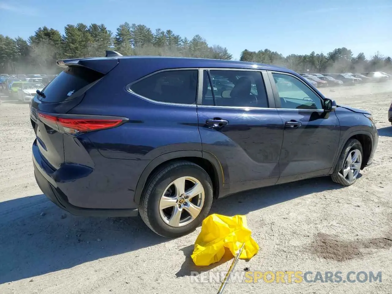3 Фотография поврежденного автомобиля 5TDKDRAH3PS007148 TOYOTA HIGHLANDER 2023