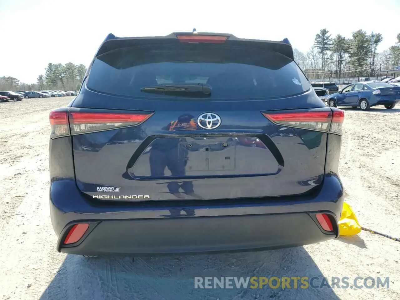 6 Фотография поврежденного автомобиля 5TDKDRAH3PS007148 TOYOTA HIGHLANDER 2023
