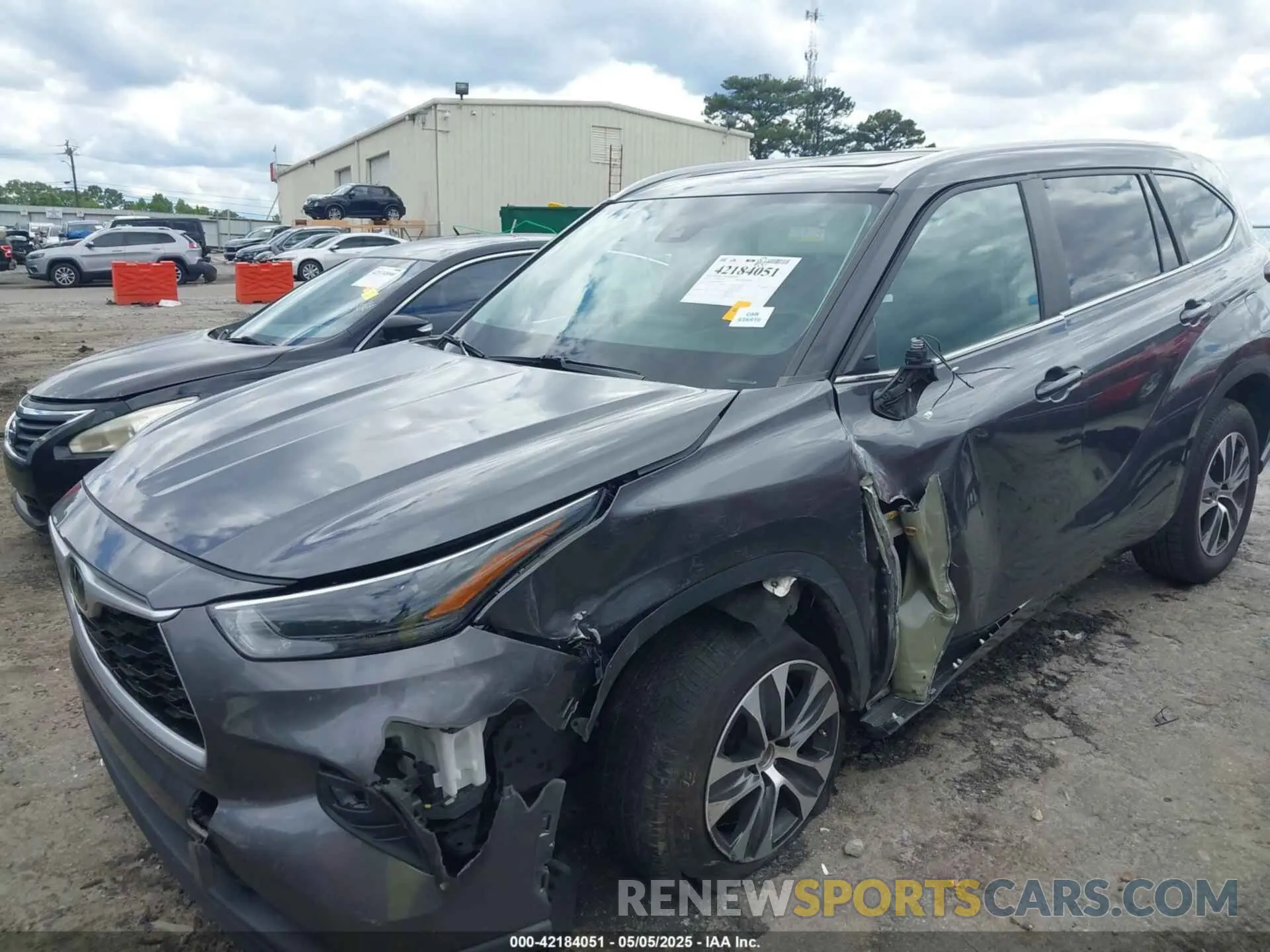 6 Фотография поврежденного автомобиля 5TDKDRAH3PS013161 TOYOTA HIGHLANDER 2023