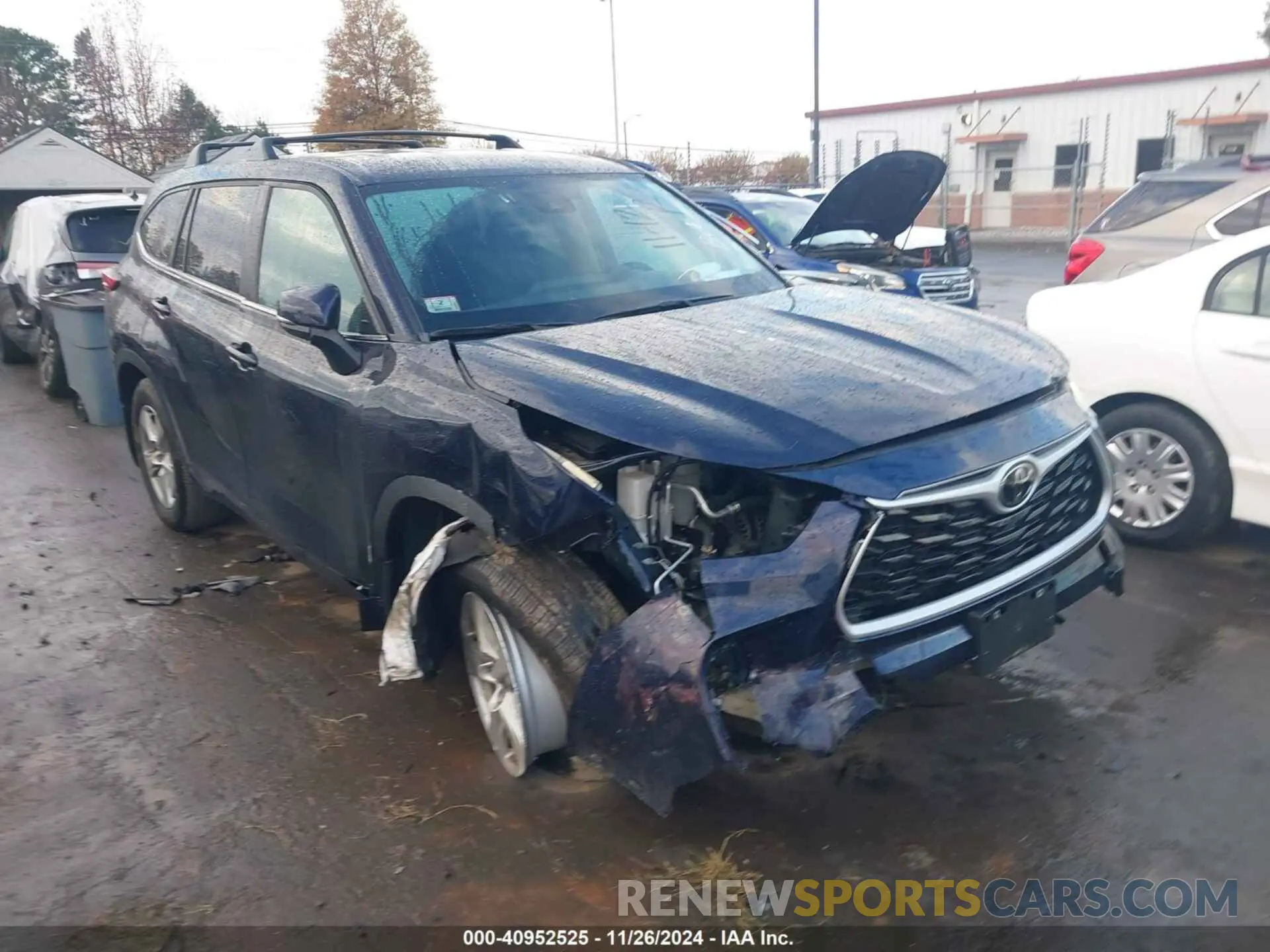 1 Фотография поврежденного автомобиля 5TDKDRAH3PS020742 TOYOTA HIGHLANDER 2023