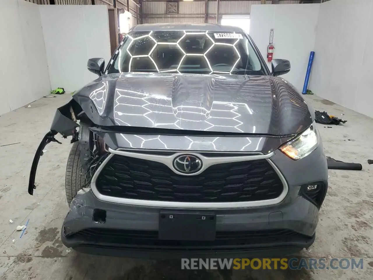 5 Photograph of a damaged car 5TDKDRAH3PS028145 TOYOTA HIGHLANDER 2023