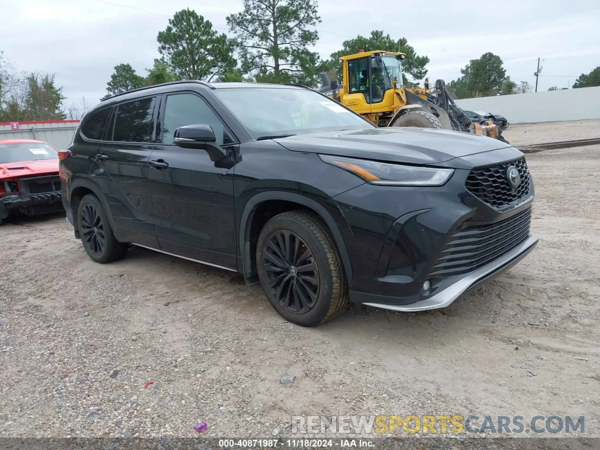 1 Photograph of a damaged car 5TDKDRAH3PS030719 TOYOTA HIGHLANDER 2023